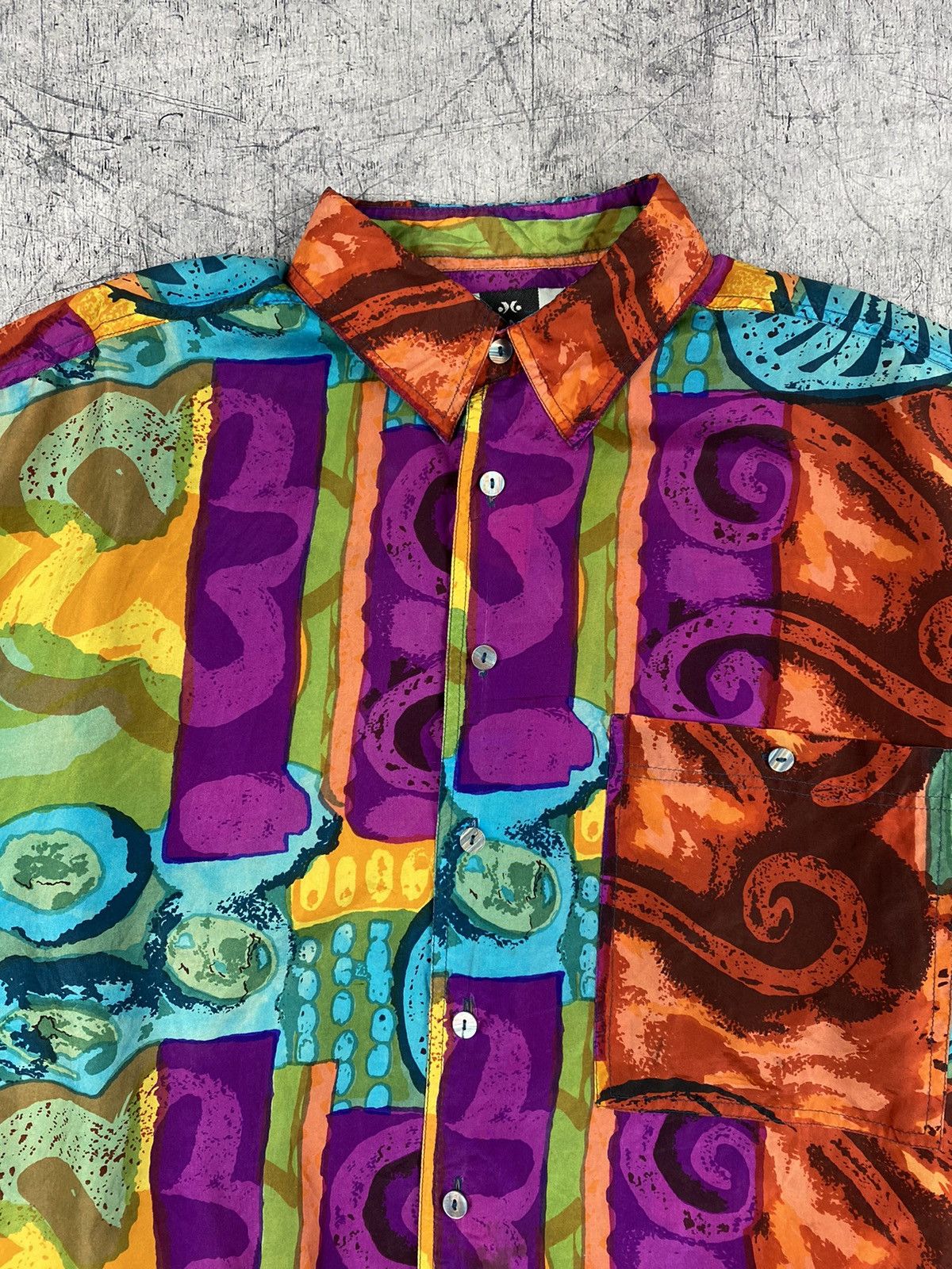 Japanese Brand Mens Vintage Hawaiian Crazy Shirt Aloha Wear Size M Size US M / EU 48-50 / 2 - 5 Thumbnail