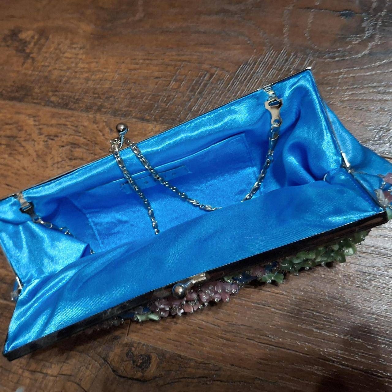 Other vintage lapis clutch bag Size ONE SIZE - 2 Thumbnail