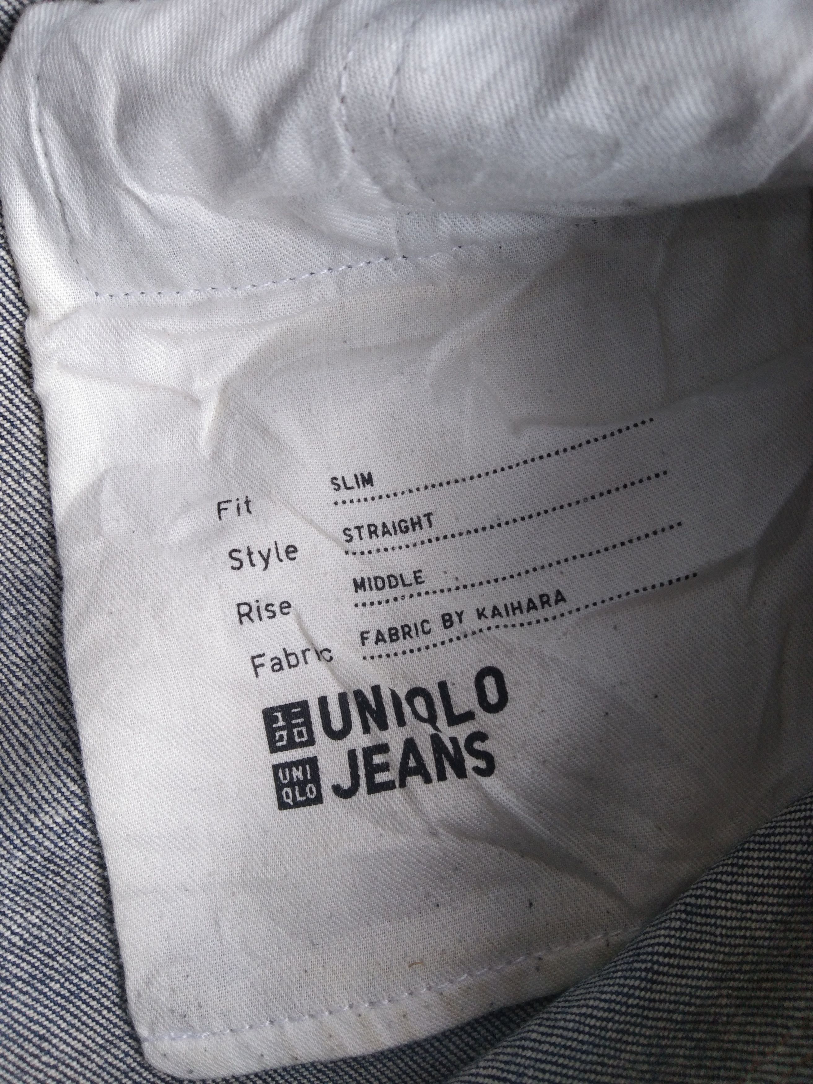 Japanese Brand Vintage Redline Uniqlo Selvedge Distressed Jeans 33x32 Size US 33 - 12 Thumbnail