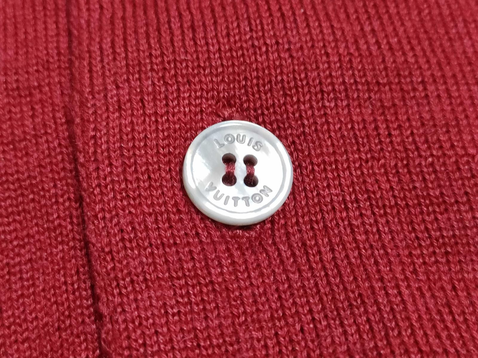 Louis Vuitton Louis Vuitton Paris Red Long Sleeve Polo Size US M / EU 48-50 / 2 - 4 Thumbnail