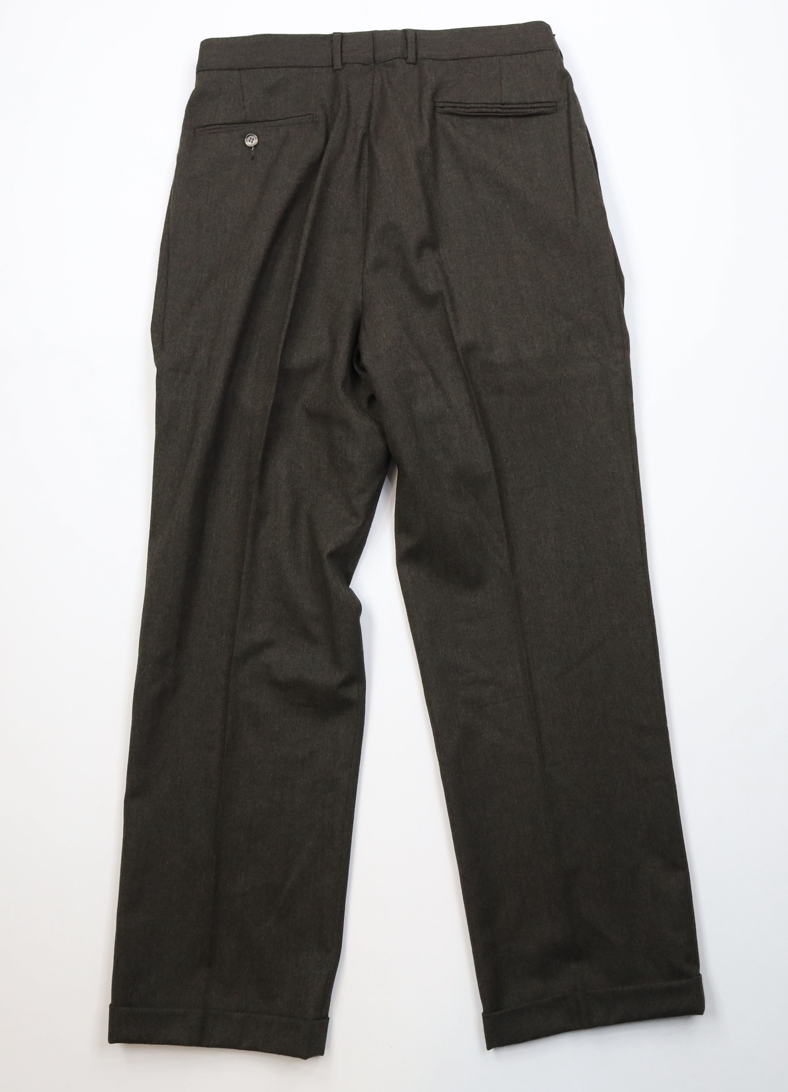 Vintage Vintage 90s Streetwear Wide Leg Chino Pants Green USA Size US 32 / EU 48 - 11 Thumbnail