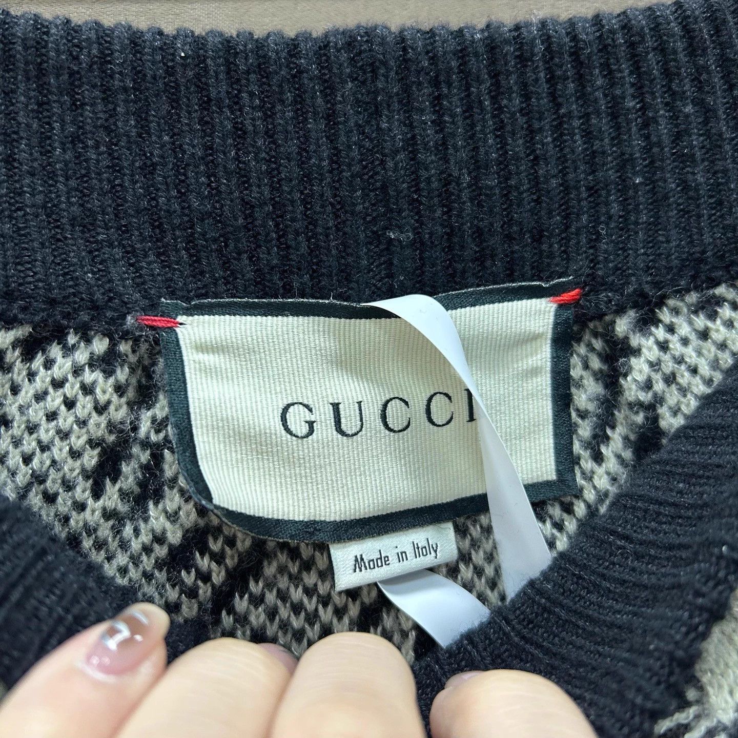 Gucci Gucci houndstooth Coco-style casual pants size S 99new Size 24" / US 00 / IT 34 - 3 Thumbnail