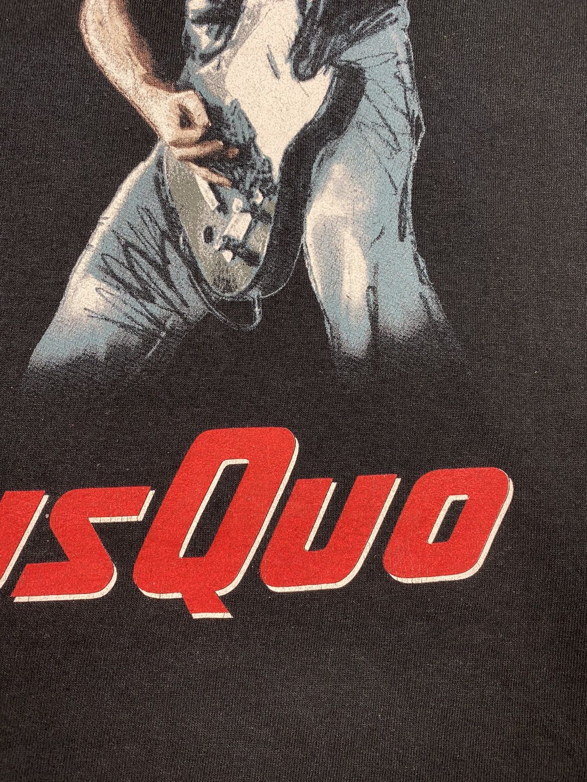 Band Tees Status Quo 2004 All Areas World Tour Vintage T Shirt Size M Size US M / EU 48-50 / 2 - 11 Thumbnail