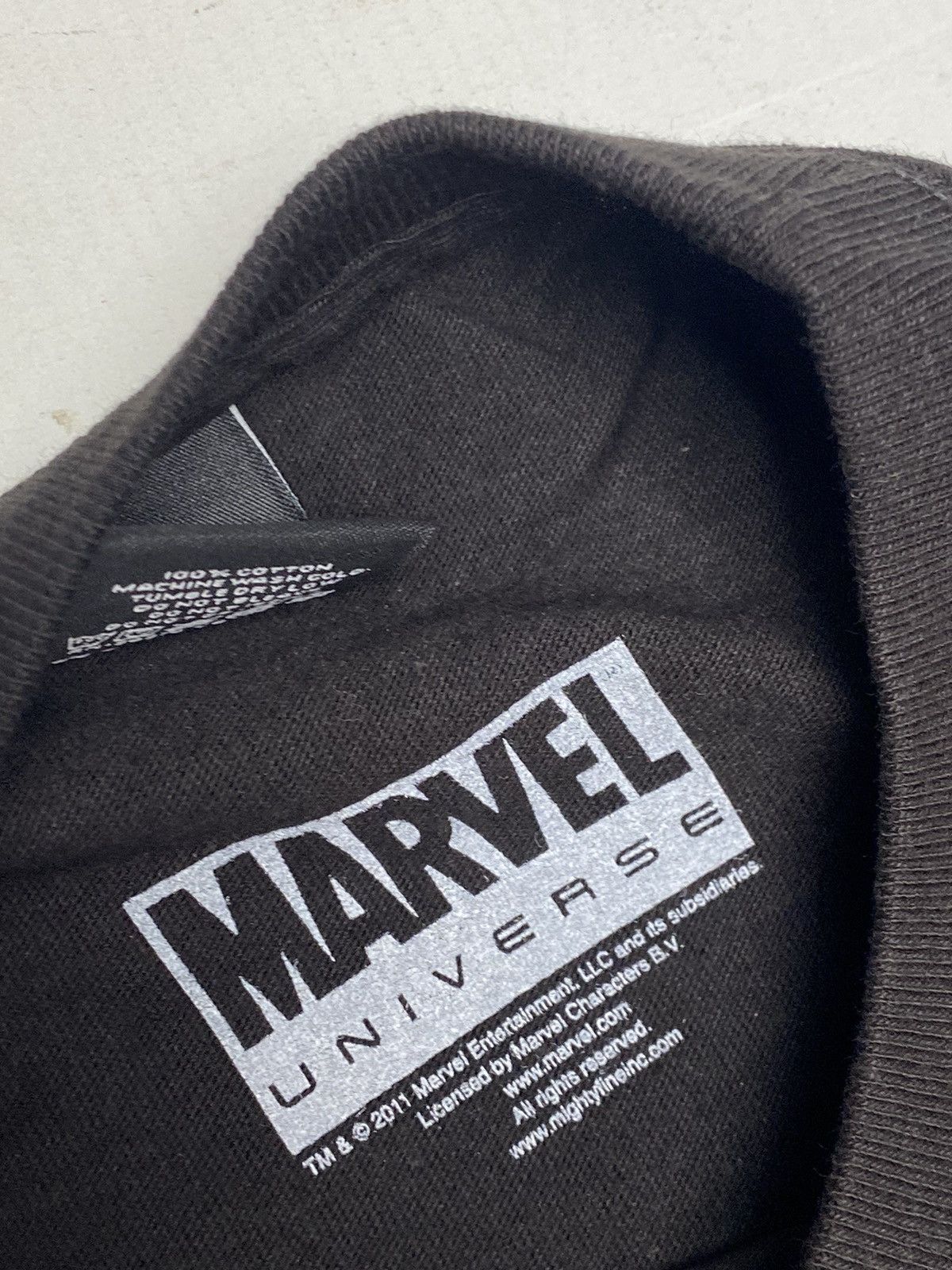 Stussy Marvel X Stüssy International T-shirt, size XL, black new Size US XL / EU 56 / 4 - 8 Thumbnail