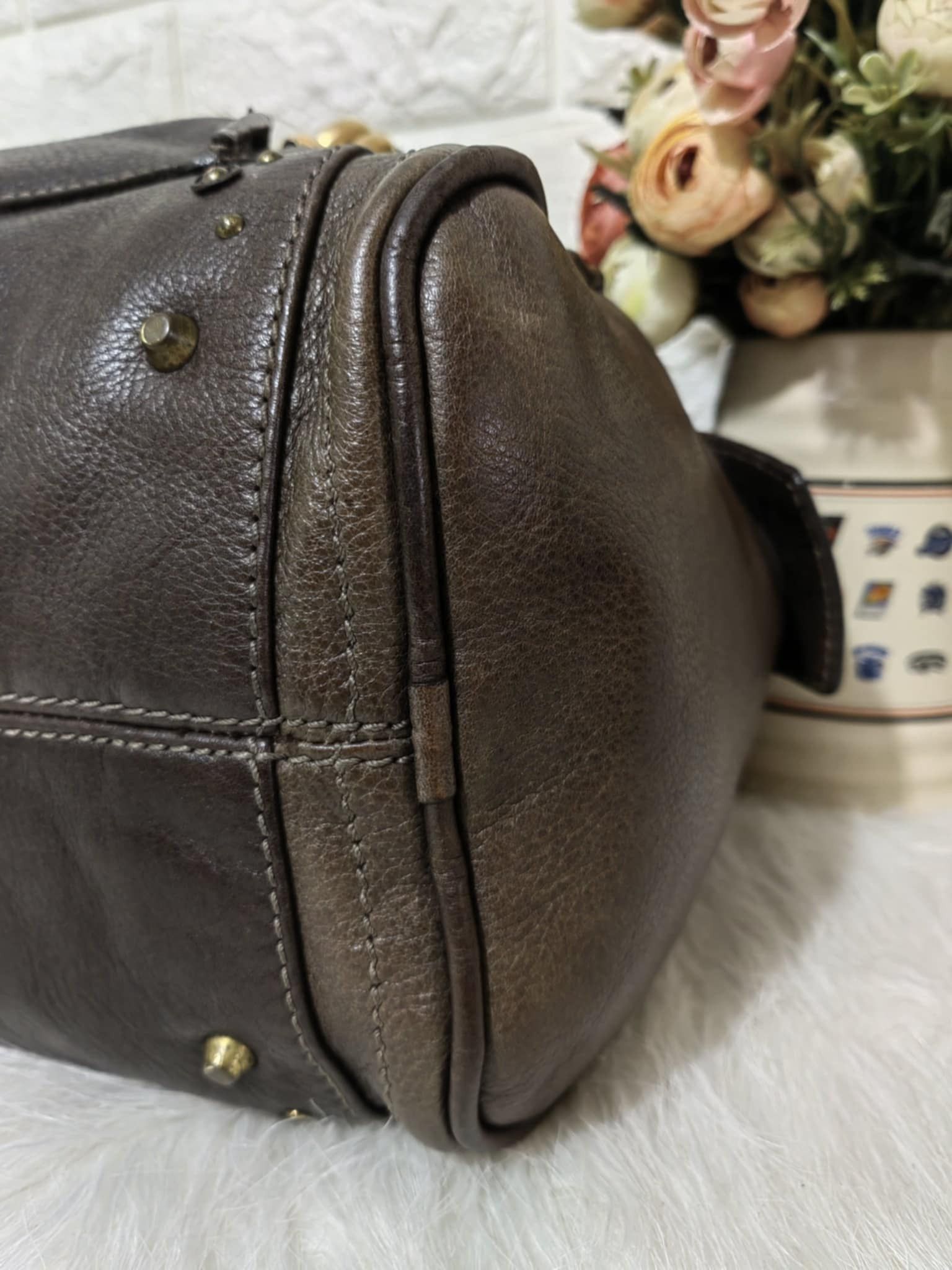 Chloe CHLOE PADDINGTON LARGE DOME LEATHER SATCHEL RARE Size ONE SIZE - 11 Thumbnail