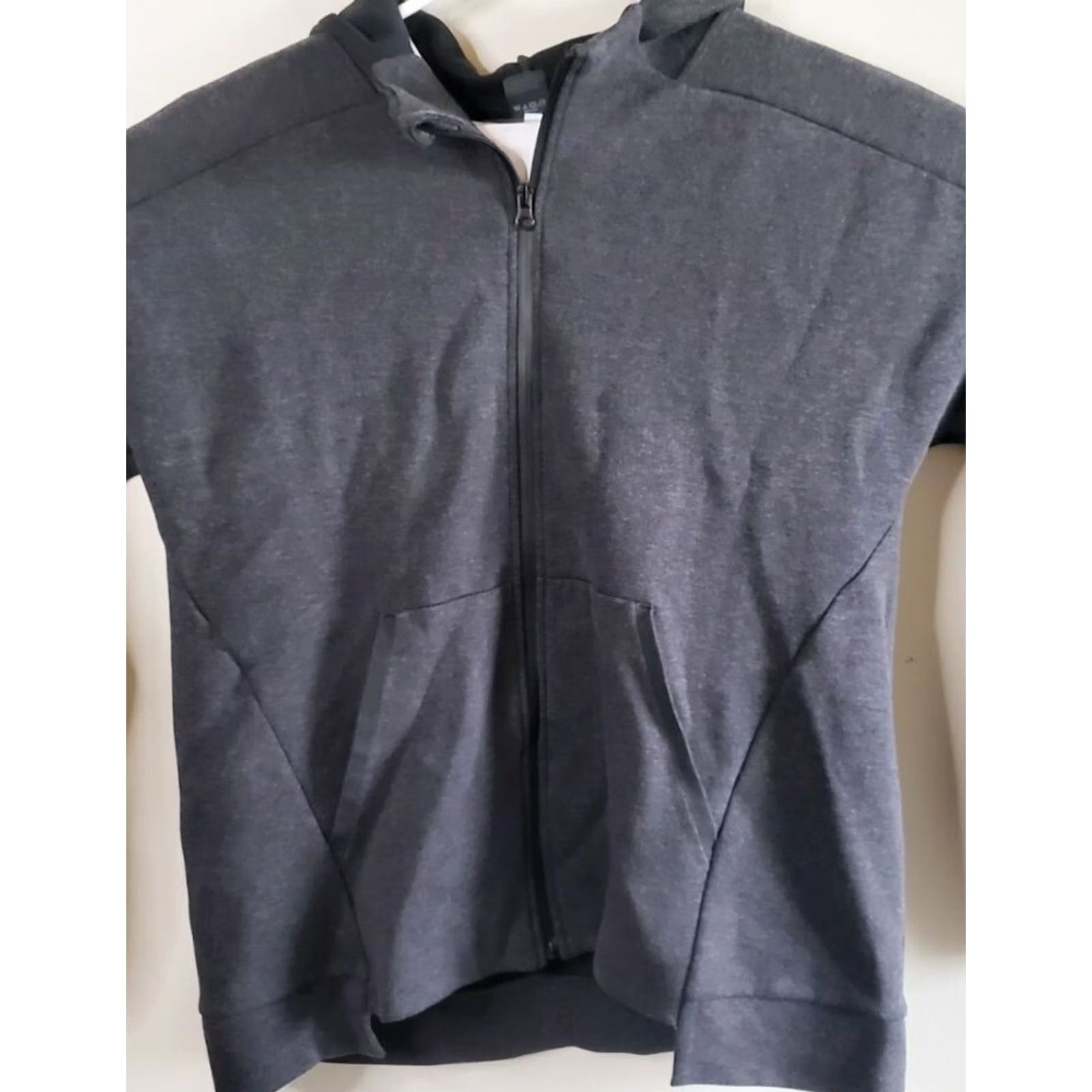 Champion Champion Women's XL Full Zip Hoodie Gray Athletic Long Sleeve Size XL / US 12-14 / IT 48-50 - 2 Thumbnail