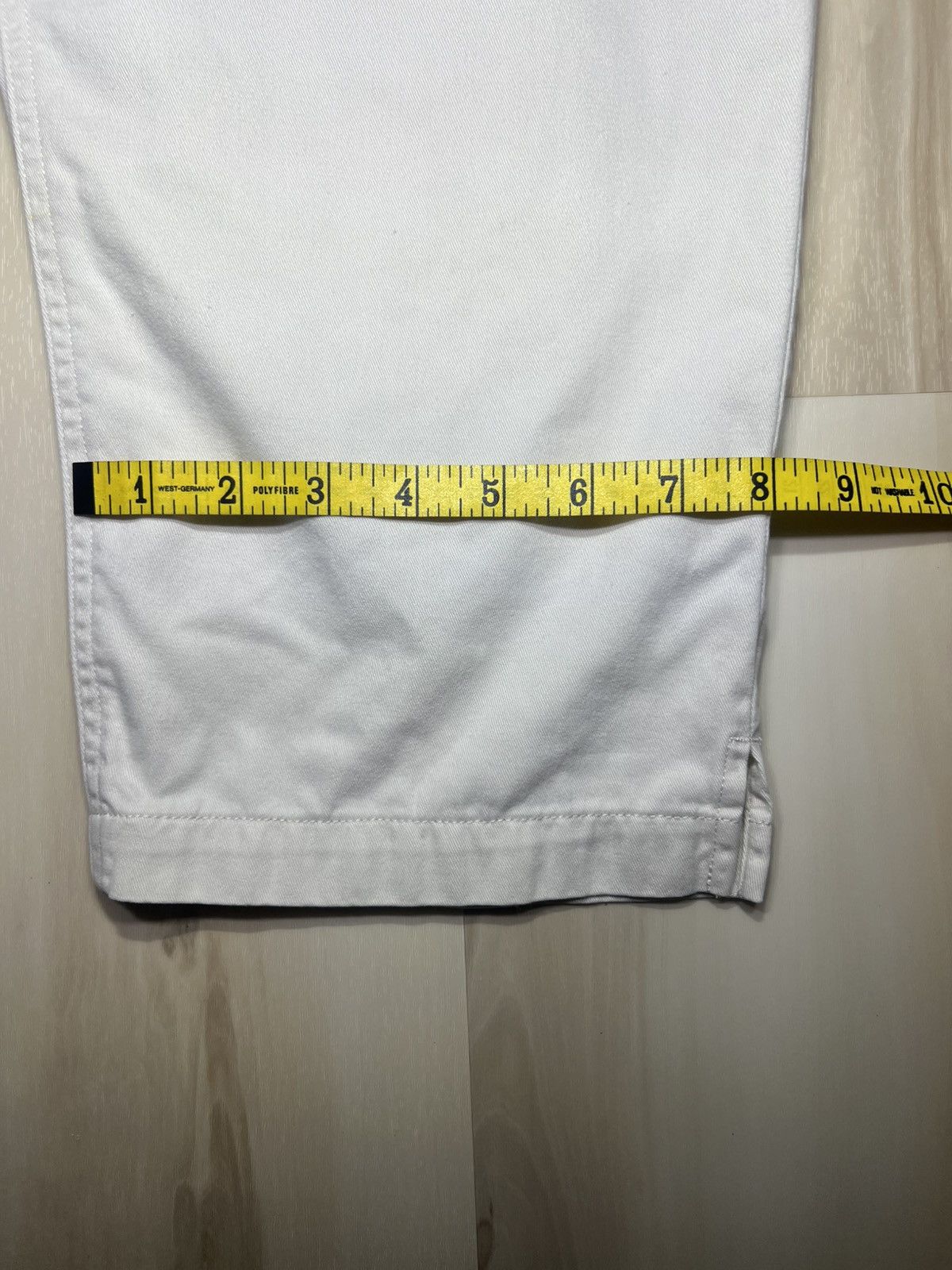Denim & Supply Ralph Lauren × Polo Ralph Lauren × Ralph Lauren Lauren Jeans Co Ralph Lauren White Capri Pants Petite Sz 10P Size 32" / US 10 / IT 46 - 8 Thumbnail