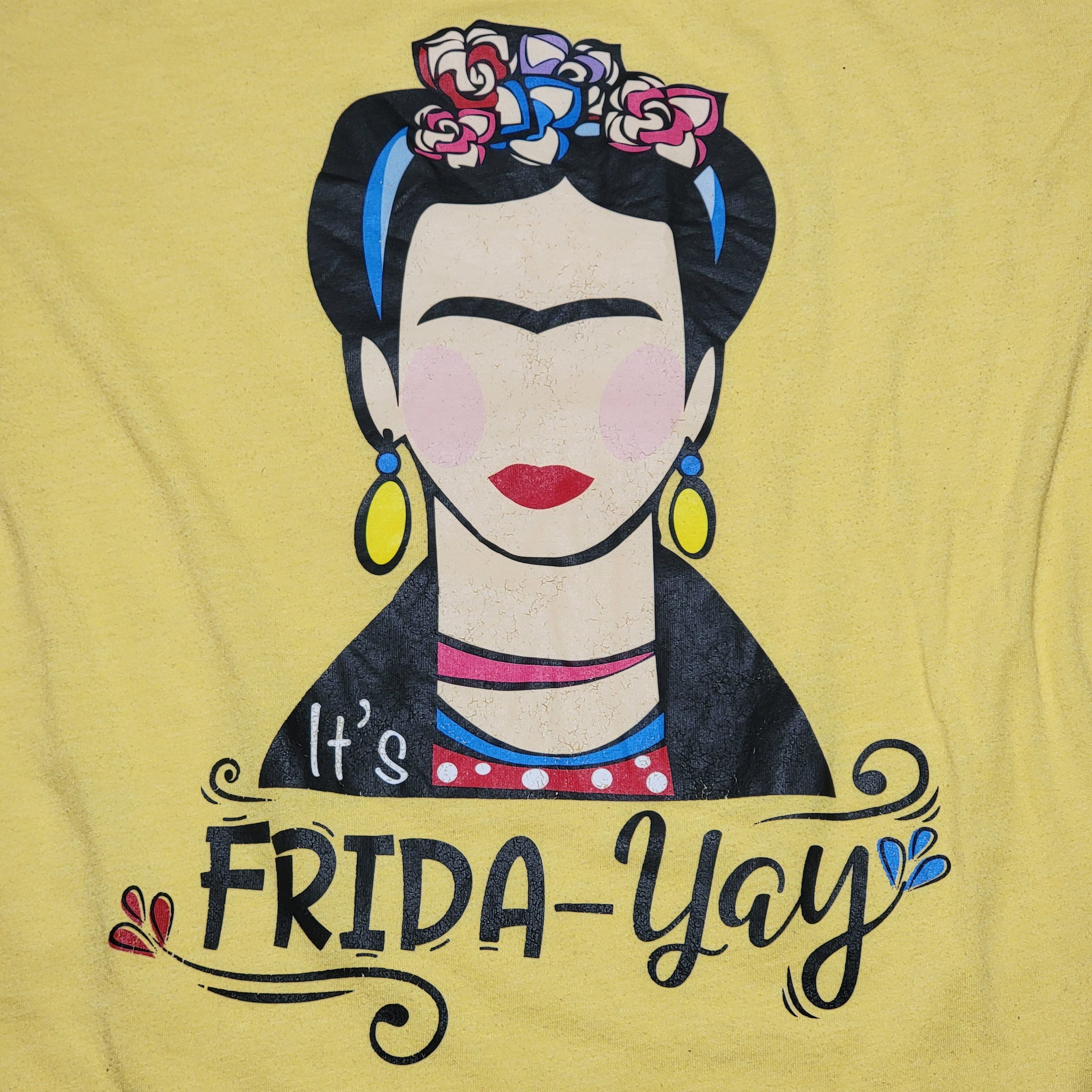 Other Bella Canvas SS Tee Frida Kahlo "It's Frida-Yay" - Large Size L / US 10 / IT 46 - 2 Thumbnail