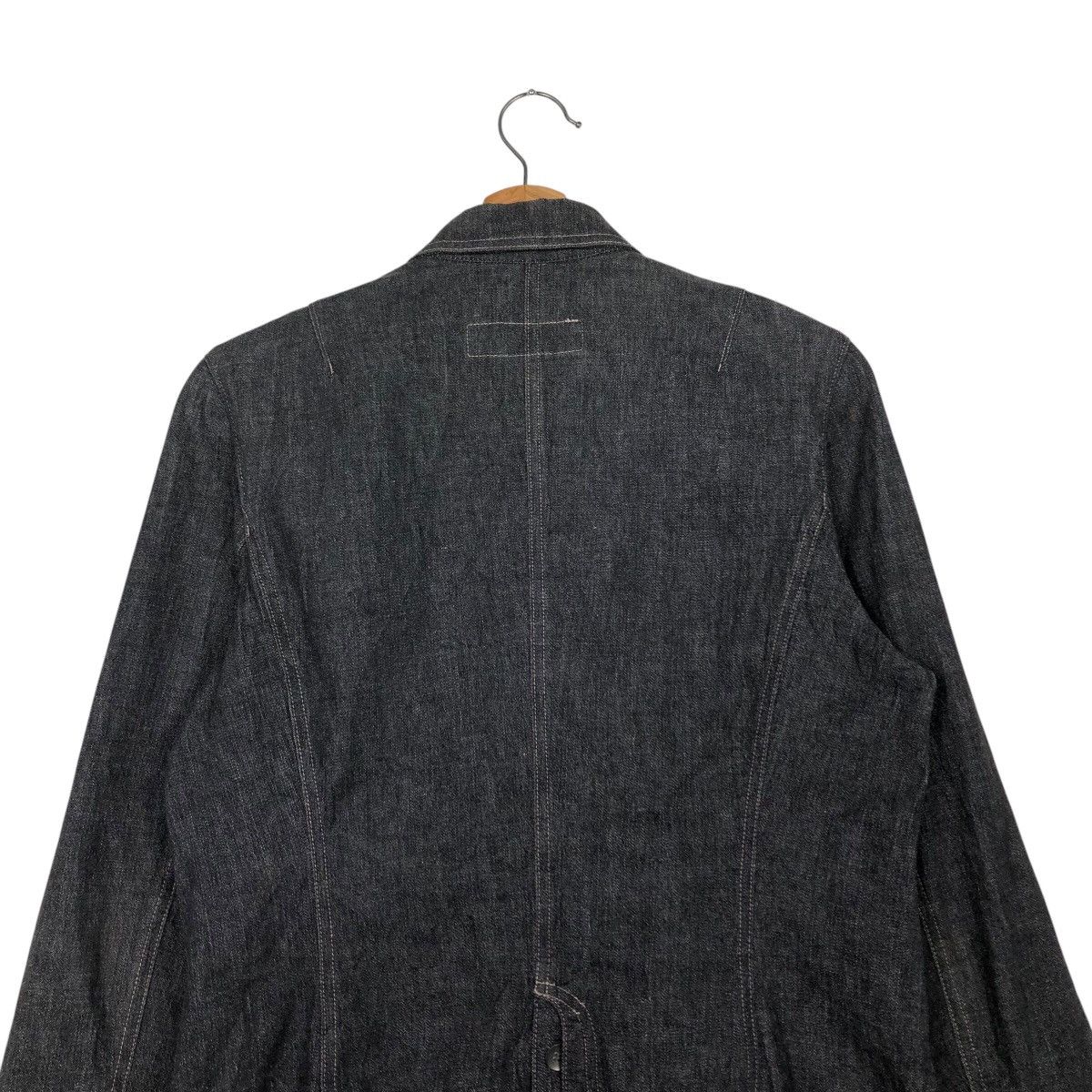 Issey Miyake 📌Vintage Chore Worker Denim Jacket Intellection Size US M / EU 48-50 / 2 - 10 Thumbnail