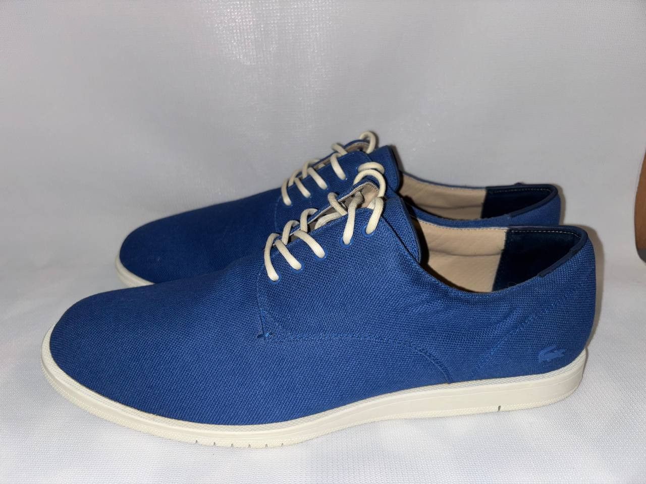 Lacoste Lacoste Men's shoes Laccord 217 1, blue. Size: USA-10; UK-9 Size US 10 / EU 43 - 14 Thumbnail