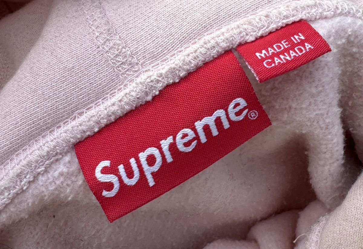 Supreme SUPREME “PALE PINK” REFLECTIVE EXCELLENCE HOODED SWEATSHIRT Size US M / EU 48-50 / 2 - 3 Thumbnail