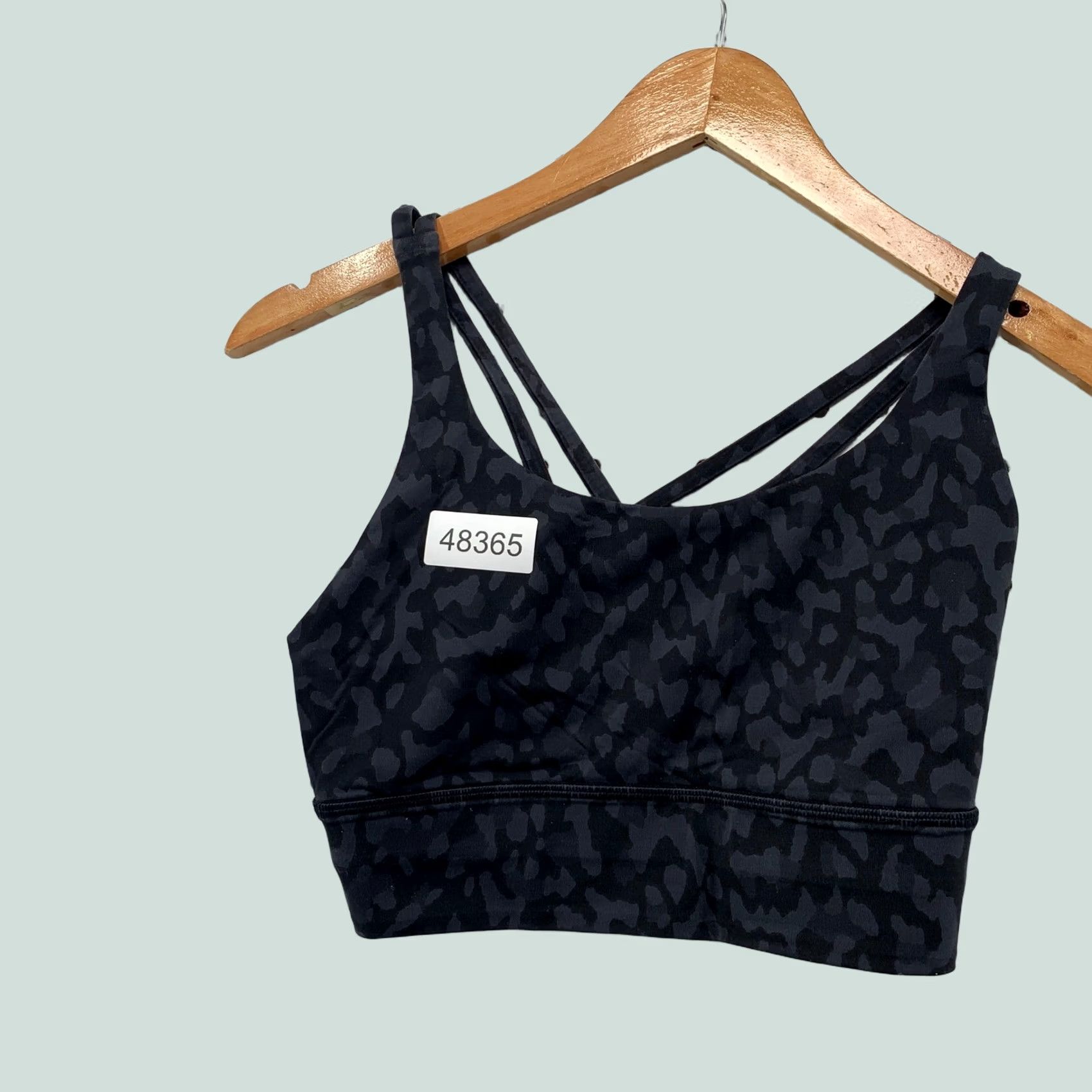Lululemon Lululemon Free To Be Serene Bra Long Line Wild Thing Camo Deep Coal Multicolor Multicolor Camouflage Sports Bra Womens S Size ONE SIZE - 1 Thumbnail