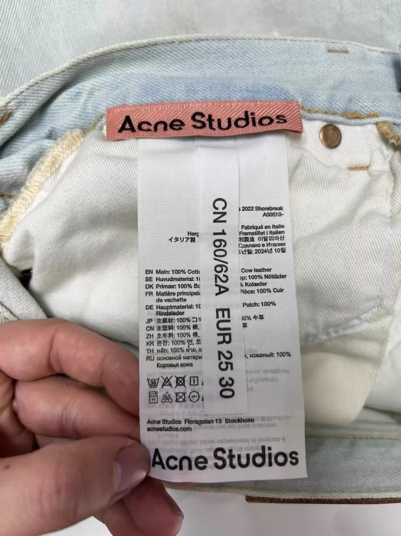 Acne Studios acne studios Knee erosion destroys jeans 2503-Nextarrow Size US 30 / EU 46 - 4 Thumbnail
