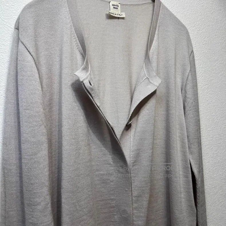 Hermes Hermes Knit Cardigan with H Logo Embroidery Size S / US 4 / IT 40 - 8 Thumbnail