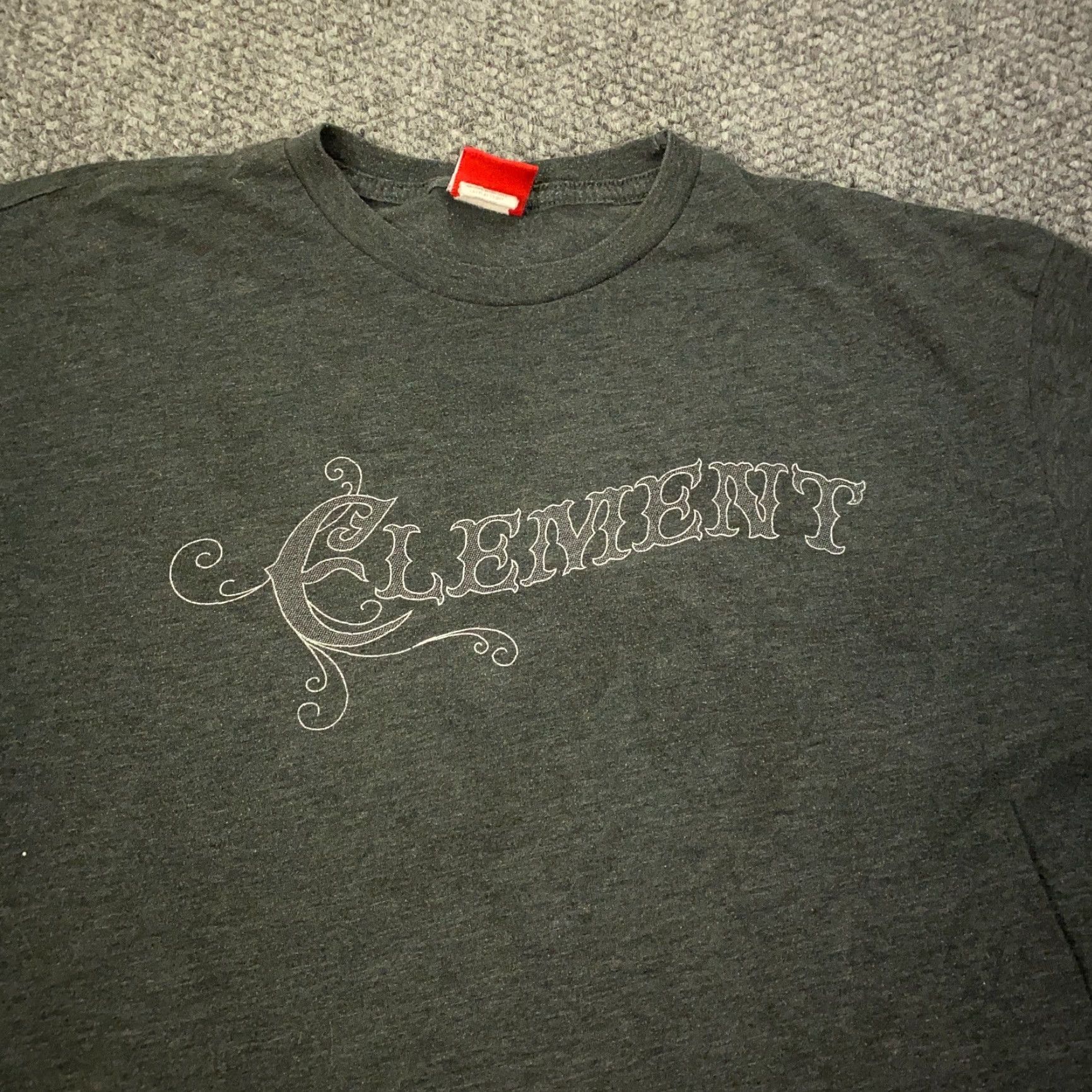 Element Element Mens Shirt XL Gray Short Sleeve Graphic Tee Made In USA Size US XL / EU 56 / 4 - 2 Thumbnail