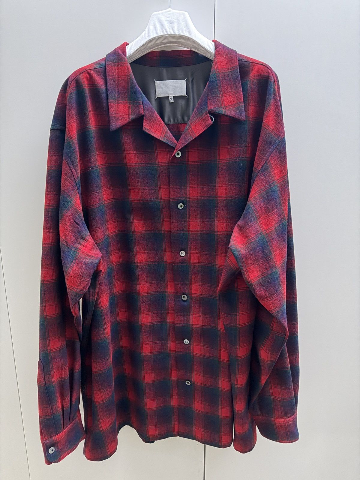 Maison Margiela Pendleton Wool Check Shirt Size US L / EU 52-54 / 3 - 1 Thumbnail