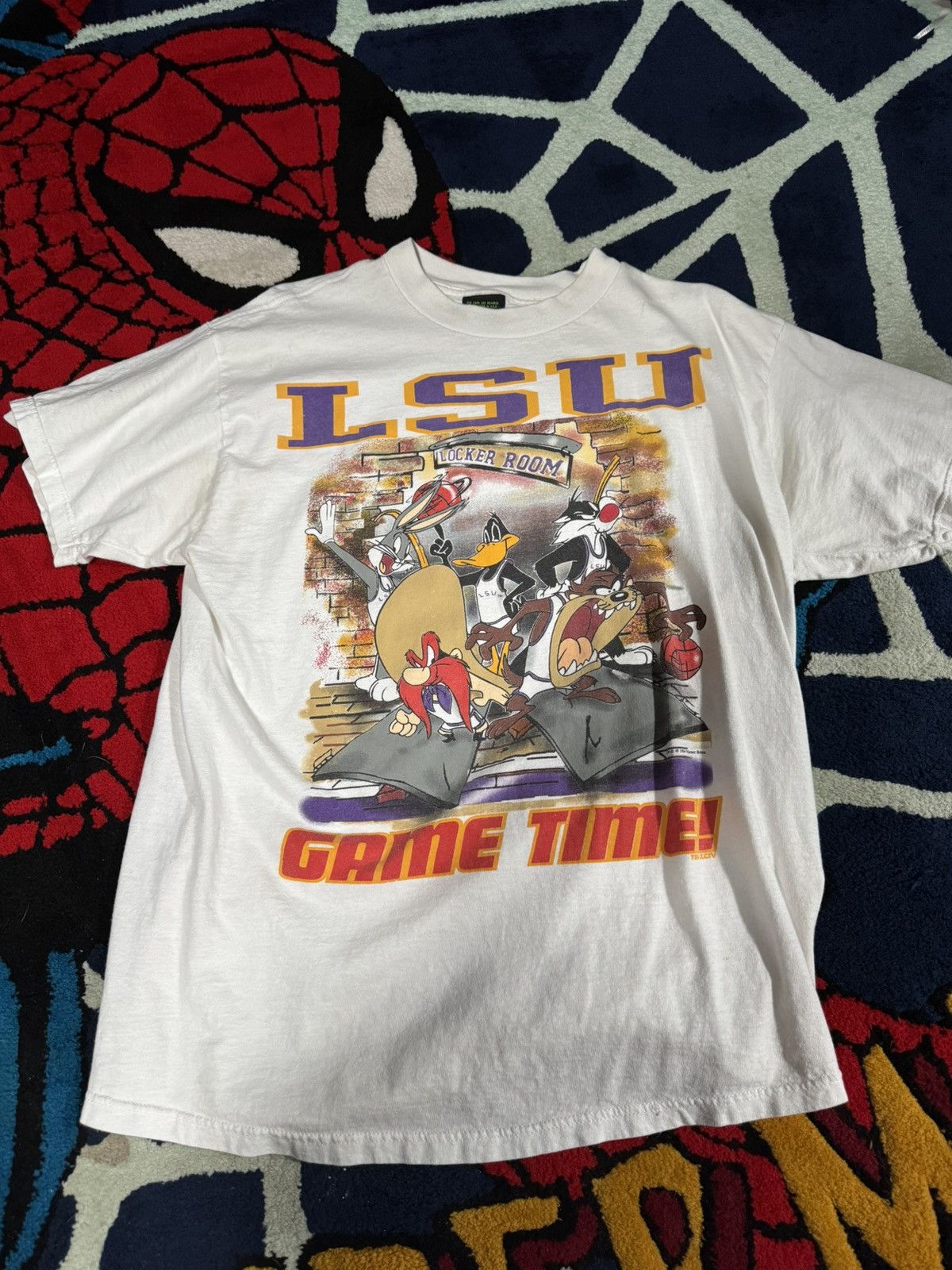 Vintage Looney toons LSU t shirt Size US XL / EU 56 / 4 - 1 Thumbnail