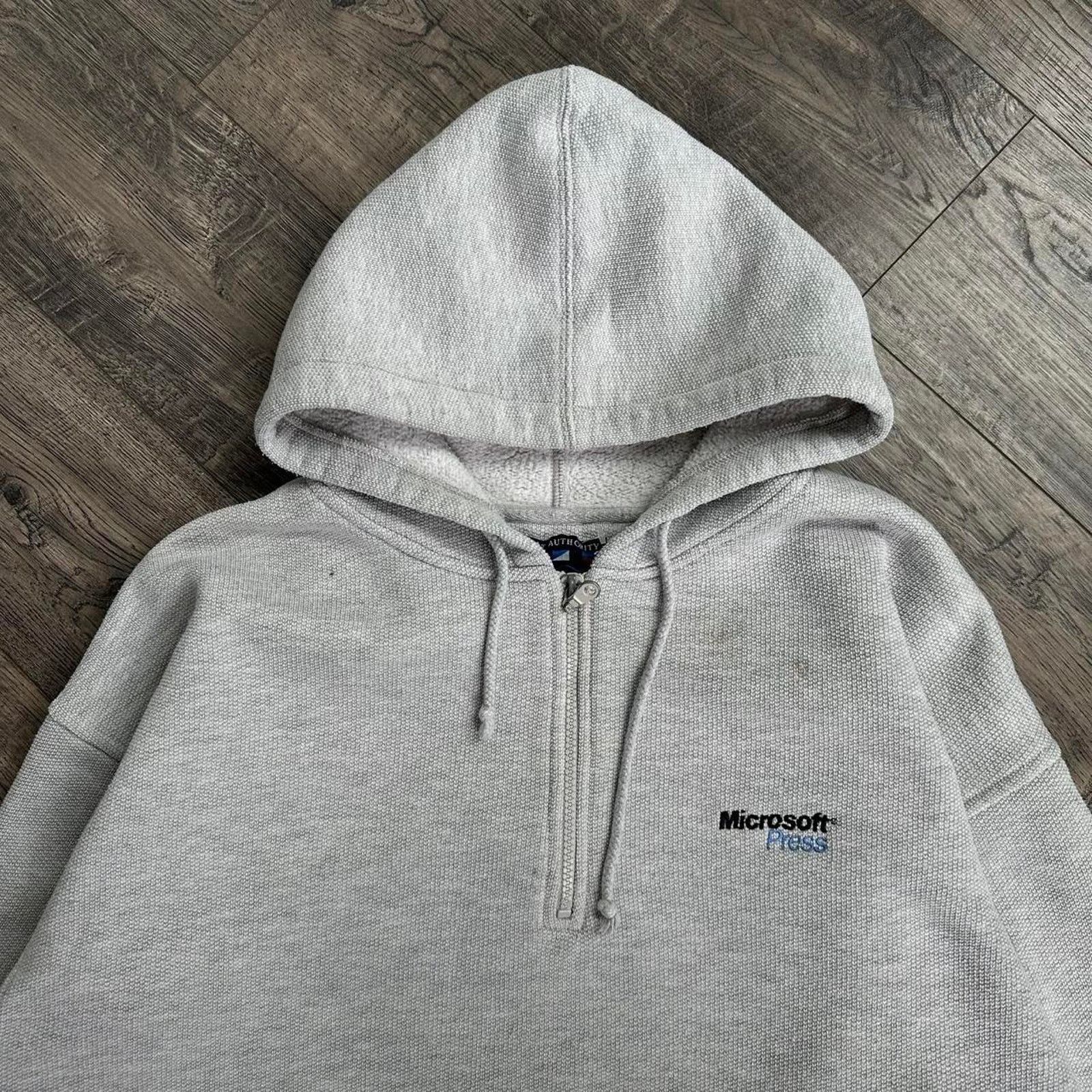 Vintage Vintage 90s Microsoft Computer Software Employee Hoodie Size US XL / EU 56 / 4 - 1 Thumbnail