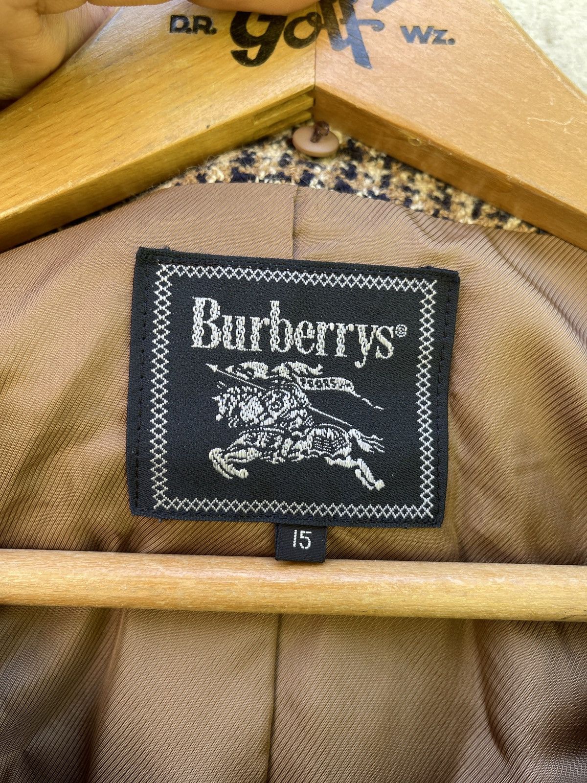 Burberry 💥RARE💥Vintage Burberry Blazer Jacket Wool Size S / US 4 / IT 40 - 9 Thumbnail