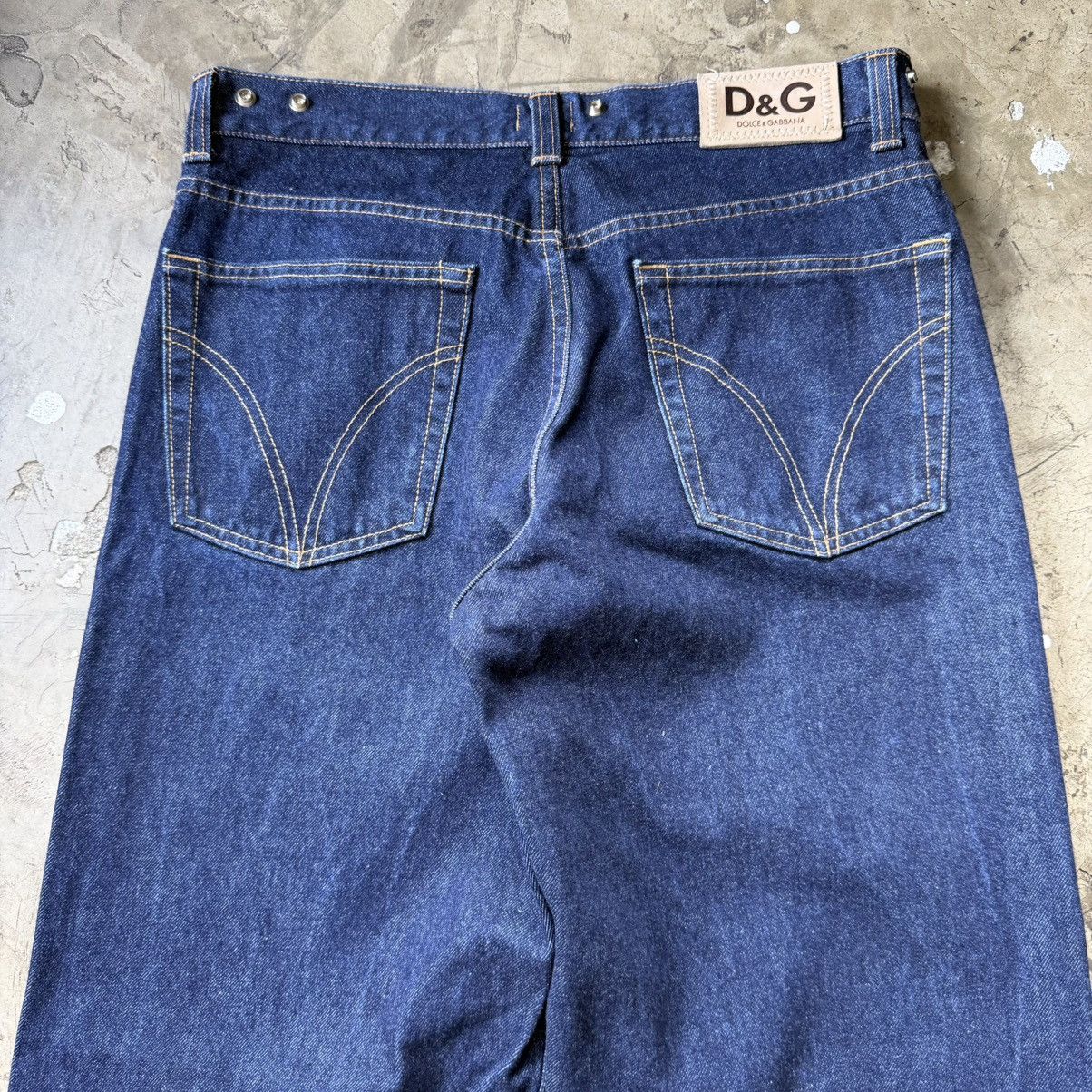 Dolce & Gabbana Dolce & Gabbana - Archive Denim Baggy Jeans Size US 33 - 4 Thumbnail