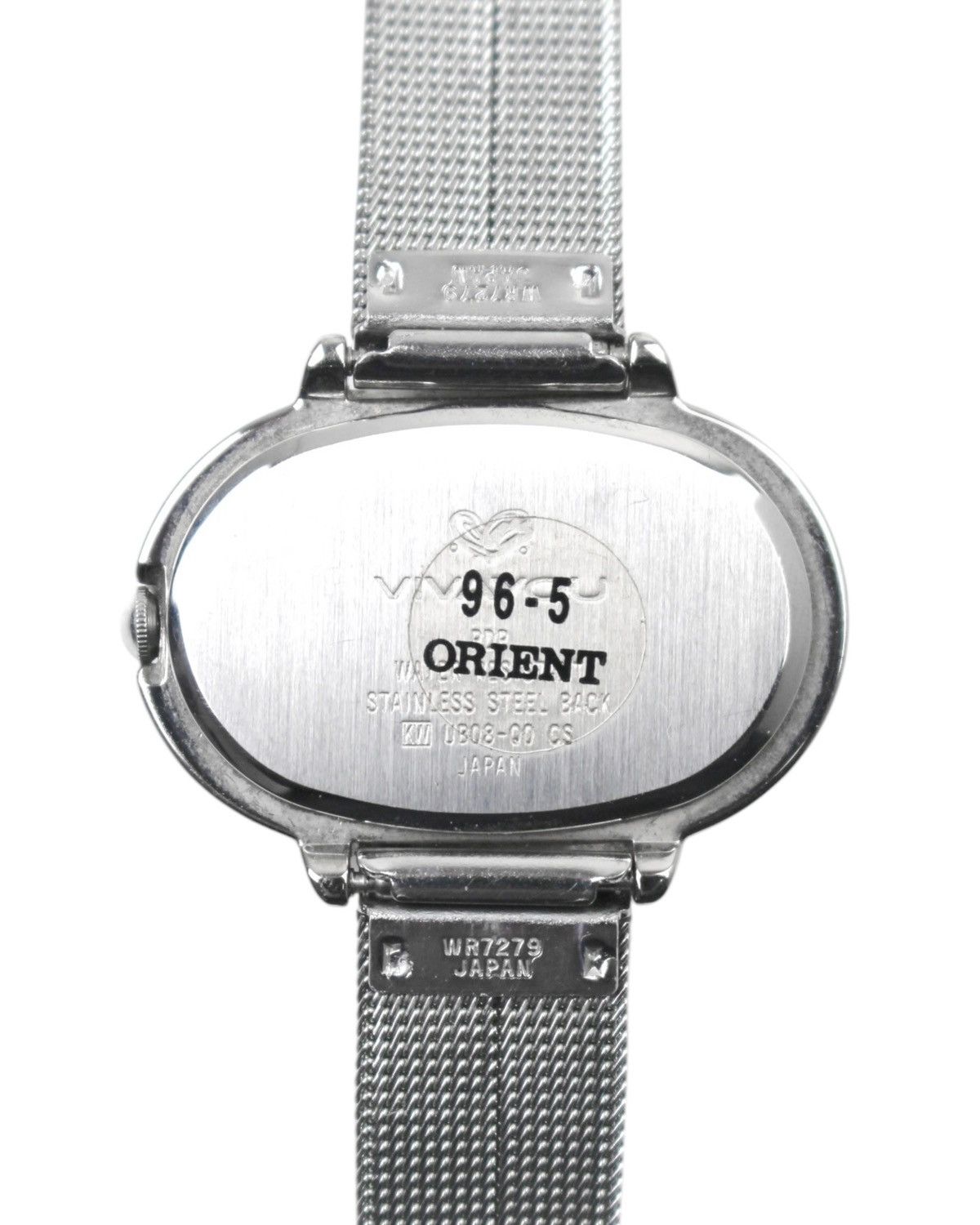 Hysteric Glamour 1990S ORIENT VIVAYOU PINK OVAL SPACE AGE MESH STRAP WATCH Size ONE SIZE - 5 Thumbnail