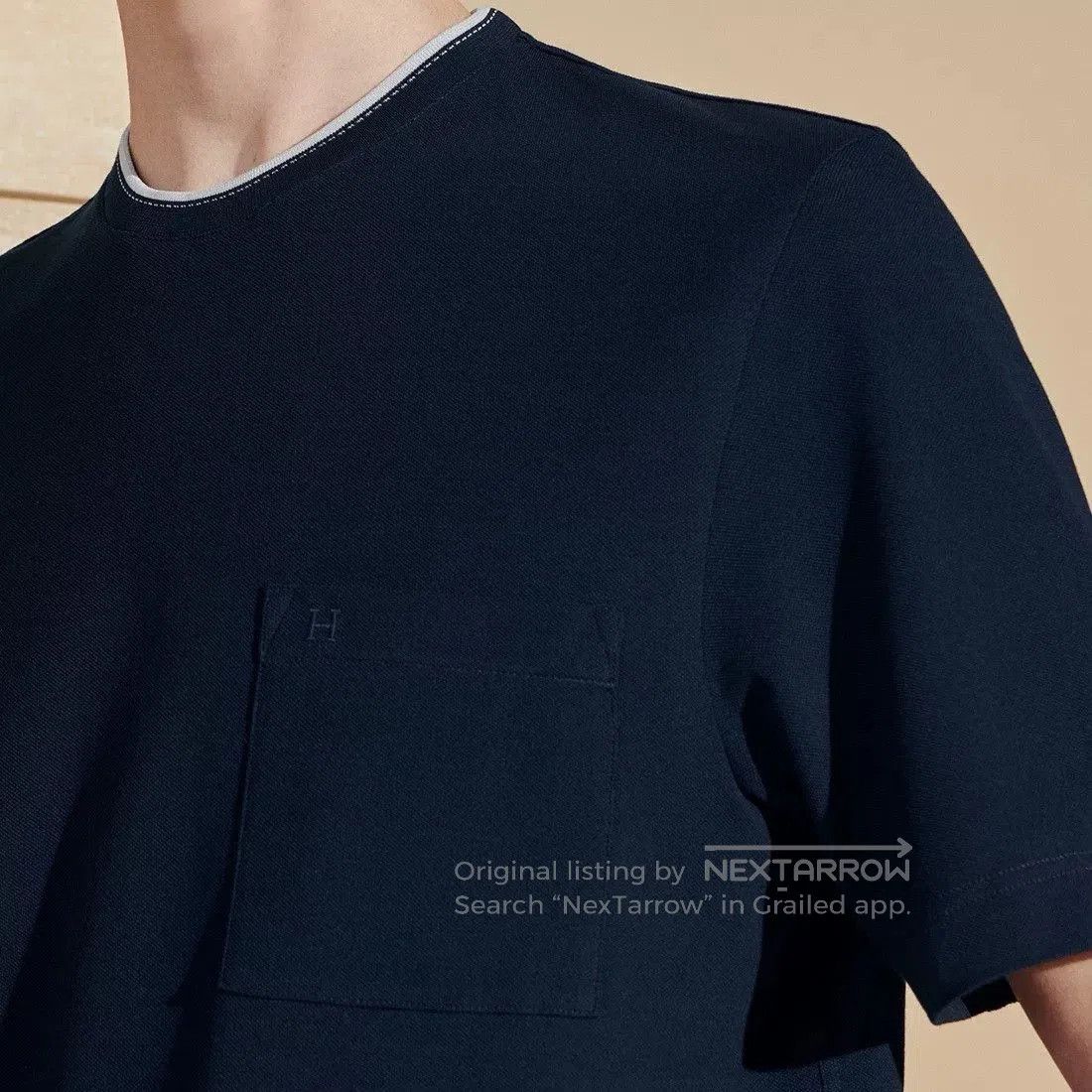 Hermes Hermes Cotton Short Sleeve T-shirt. Size US M / EU 48-50 / 2 - 8 Thumbnail