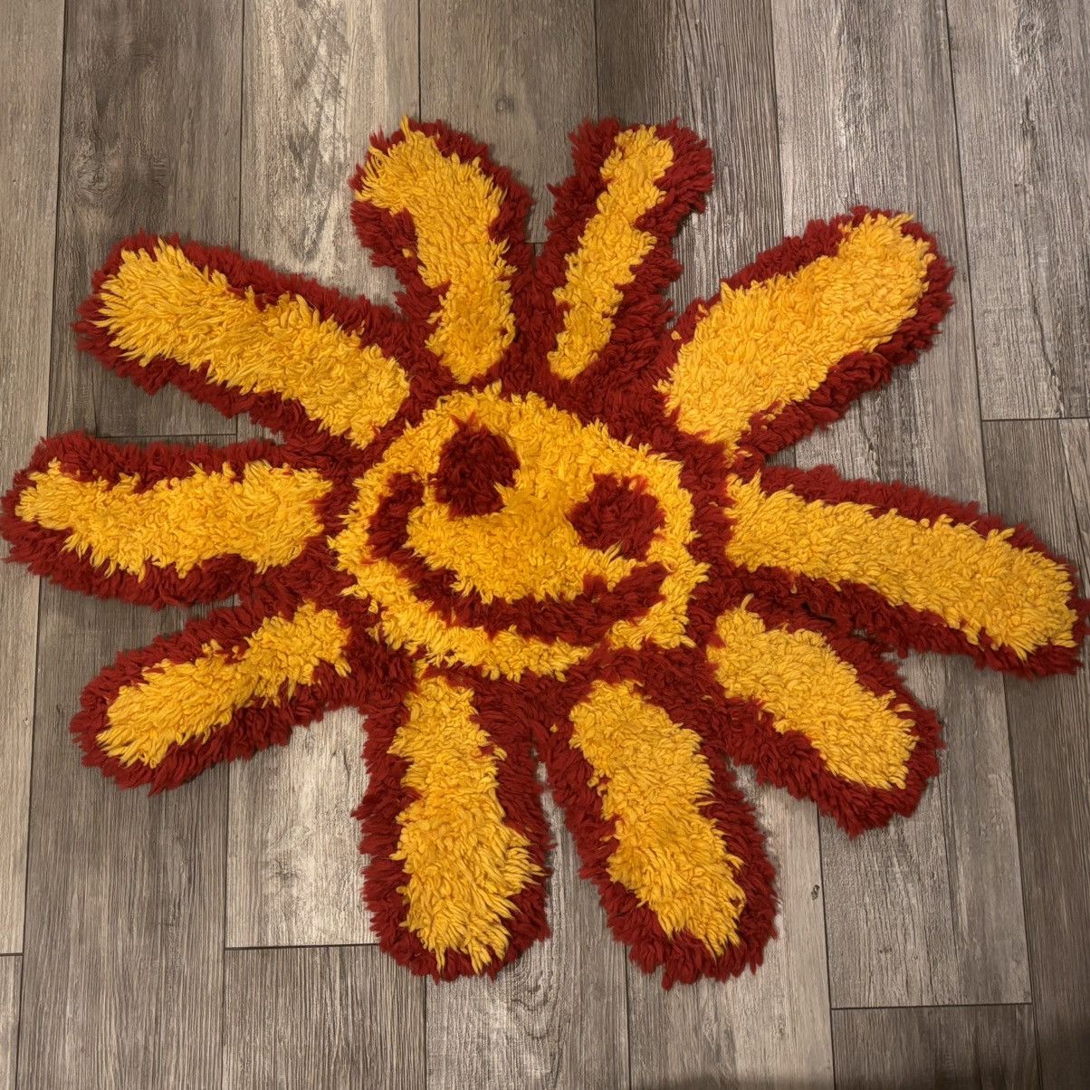 Cactus Plant Flea Market CPFM Sun Club Ultra Fuzz Rug | Grailed