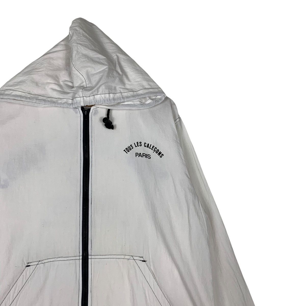 Japanese Brand Tous les Calecons Big Logo Light Hooded Jacket #1426-C64 Size US L / EU 52-54 / 3 - 8 Thumbnail
