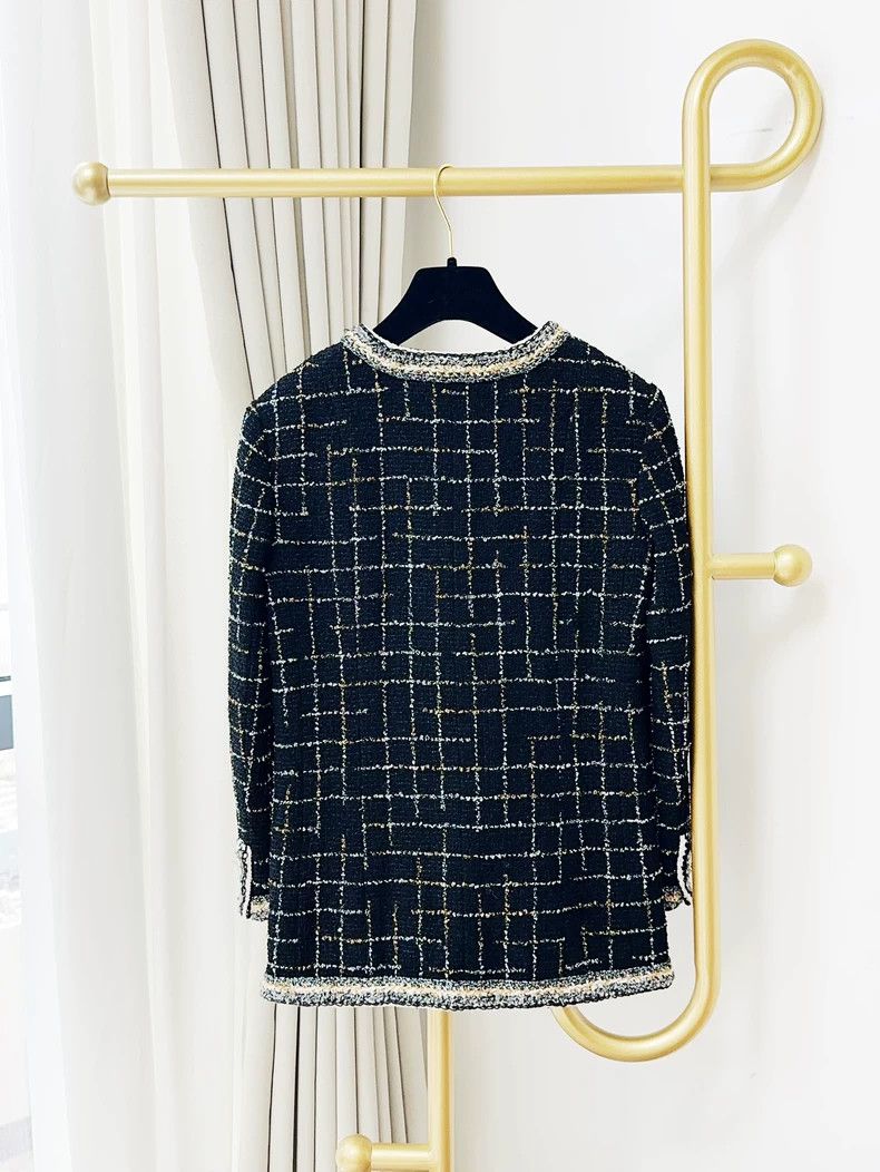 Chanel Chanel 17S Current Series Black Gold Tweed Robot Long-slee Size XS / US 0-2 / IT 36-38 - 2 Thumbnail