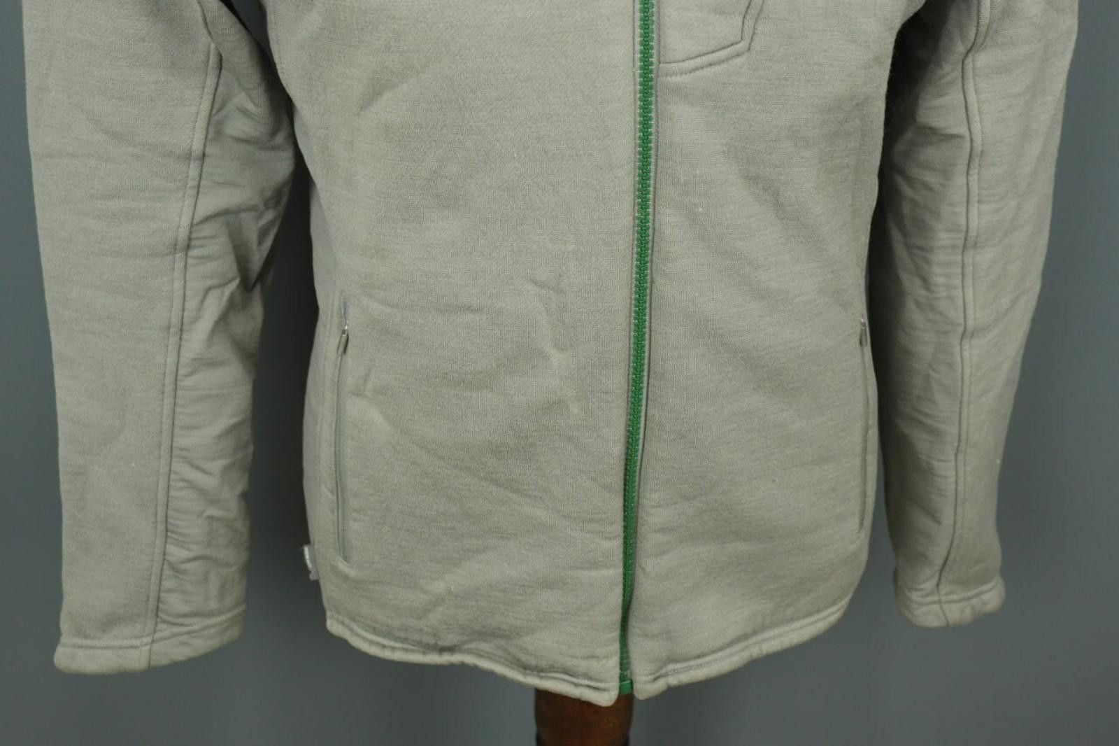 Icebreaker Icebreaker Gray Merino Wool Fleece Track Jacket Size M Size US M / EU 48-50 / 2 - 6 Thumbnail