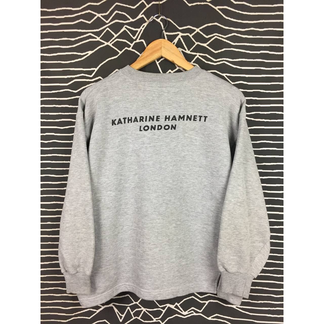 Katharine Hamnett London Vtg Katharine Hamnett London Spell Out Logo Sweatshirt Size US M / EU 48-50 / 2 - 9 Thumbnail