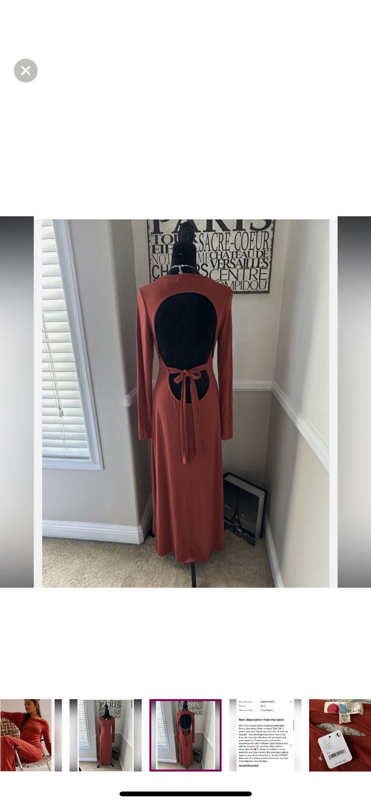 Free People Free people Jersey maxi dress Size XS / US 0-2 / IT 36-38 - 5 Thumbnail