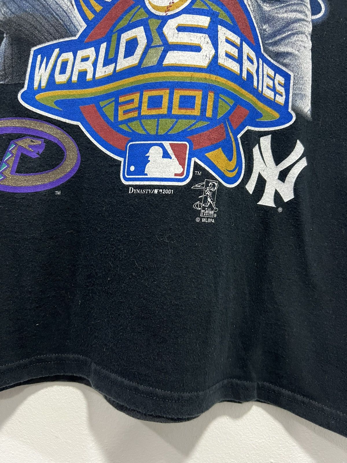 Vintage Vintage New York Yankees World Series Baseball Tshirt Size US L / EU 52-54 / 3 - 3 Thumbnail