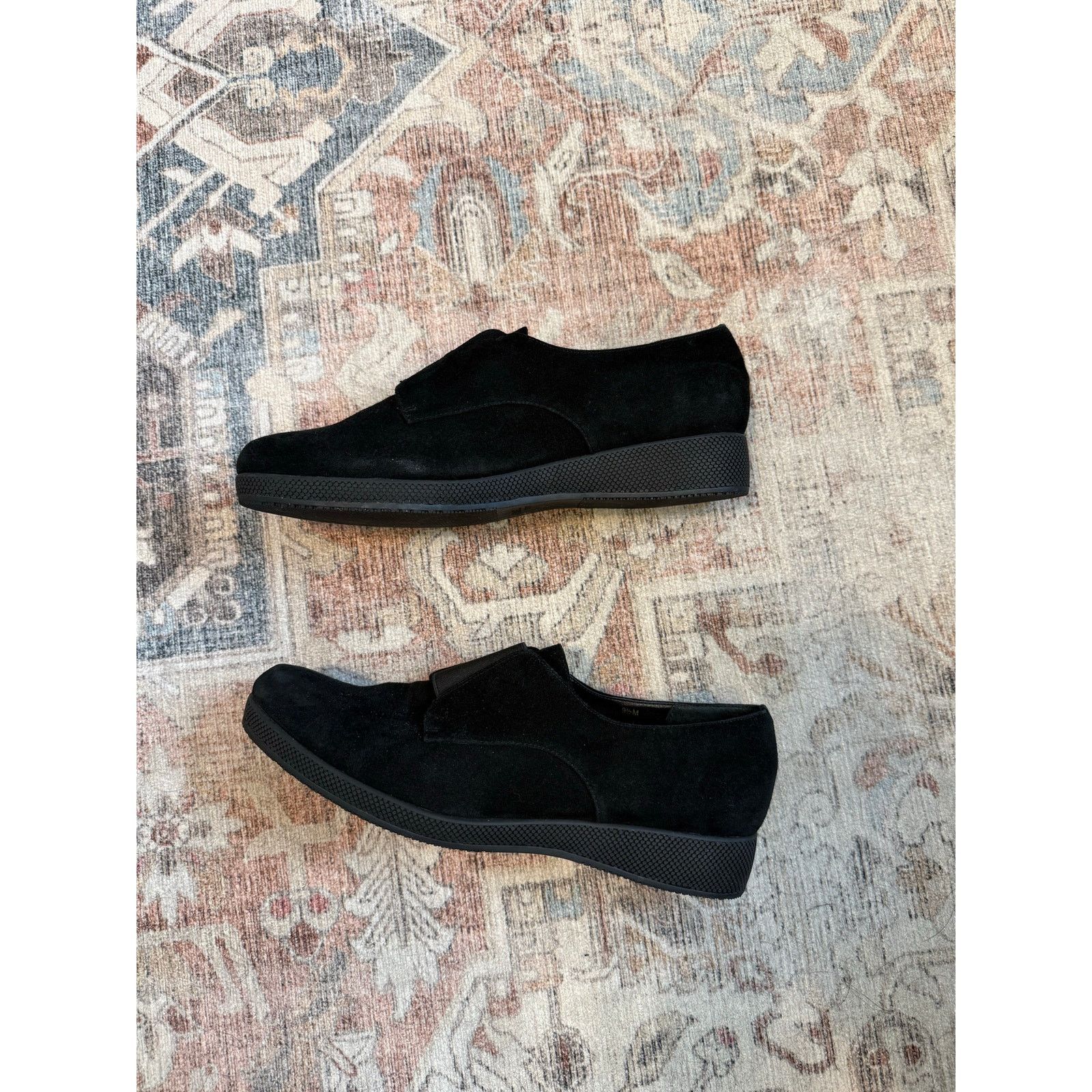 VANELI VANELi Sport Black Slip-On Leather Loafers, Sz 9.5 Size US 9.5 / IT 39.5 - 1 Thumbnail