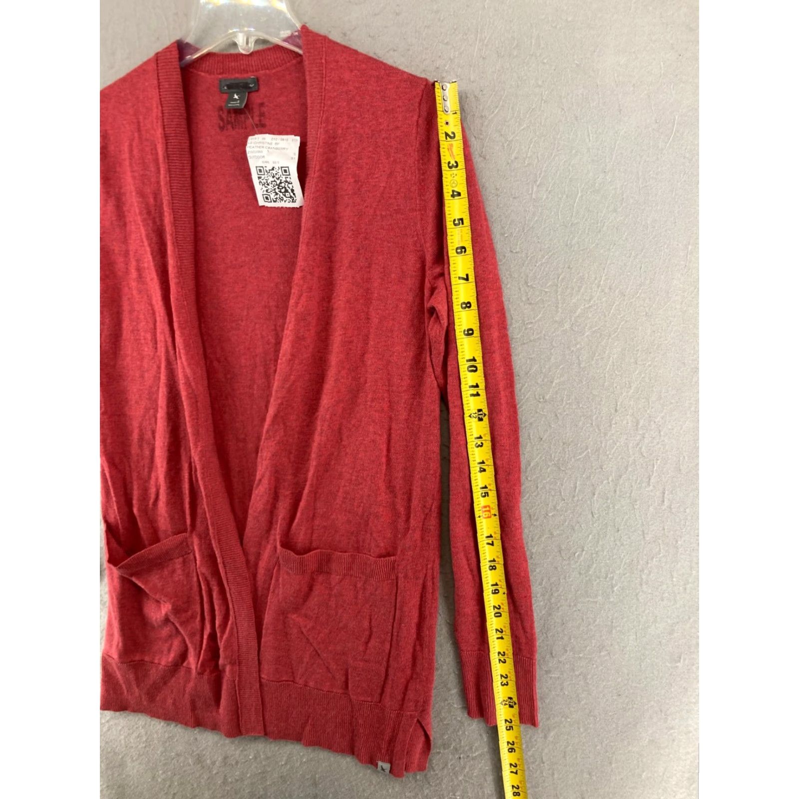 Eddie Bauer VINTAGE Eddie Bauer Women's Cardigan S Light Red Outdoor Fall Winter Women's Sweater Size S / US 4 / IT 40 - 4 Thumbnail