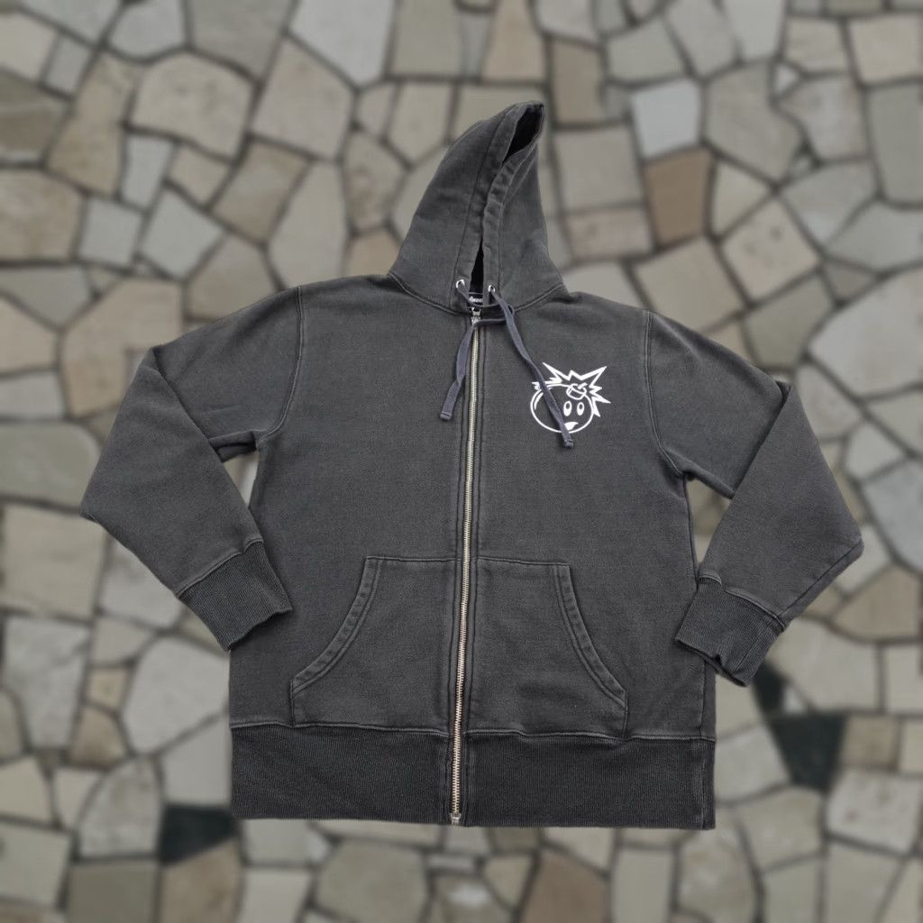The Hundreds The Hundreds Hoodie Mens S Black White Adam Bomb Full Zip Up Sweatshirt Size US S / EU 44-46 / 1 - 1 Thumbnail