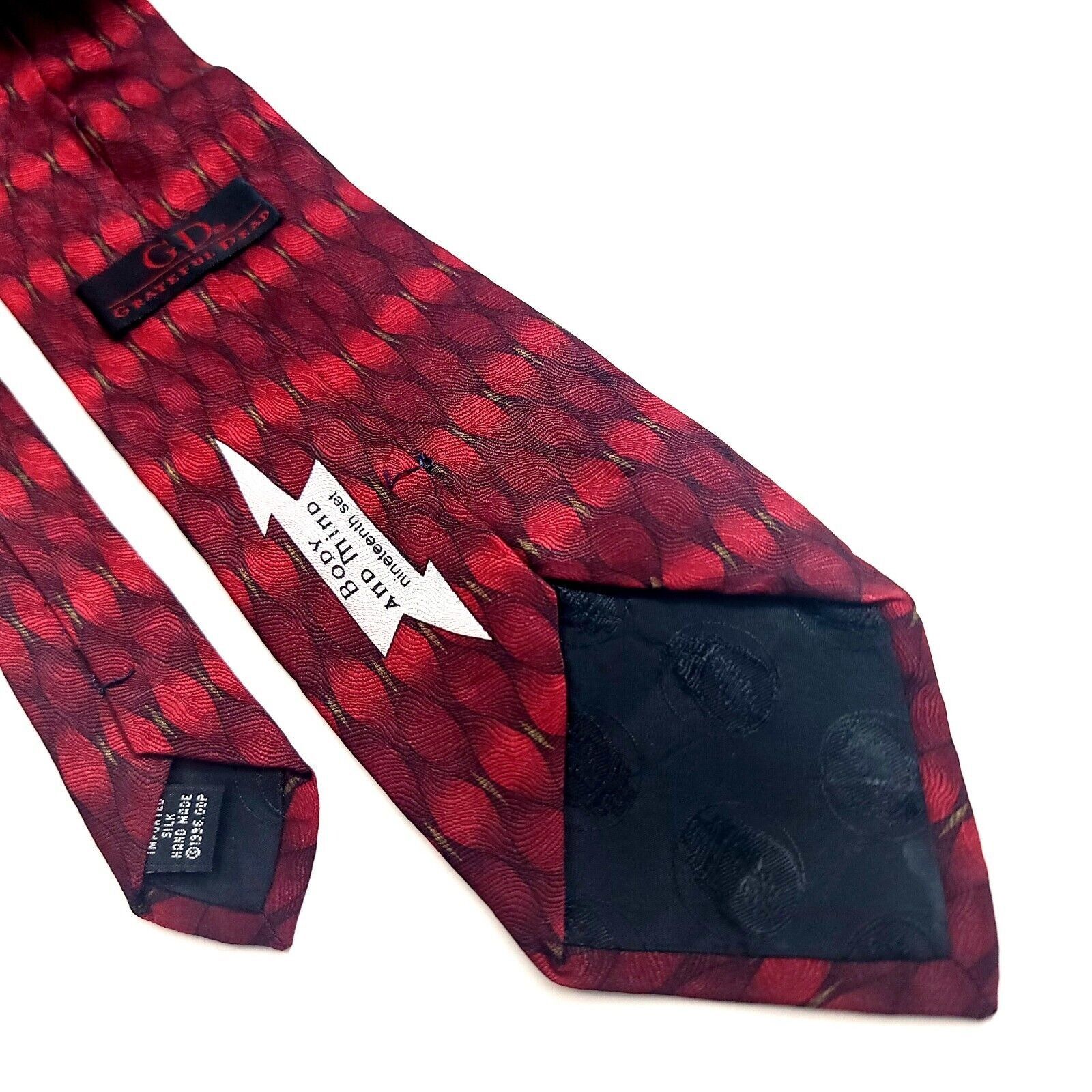 Grateful Dead Grateful Dead Red Geometric Body And Mind Set 19 Jacquard Pr Size ONE SIZE - 6 Thumbnail