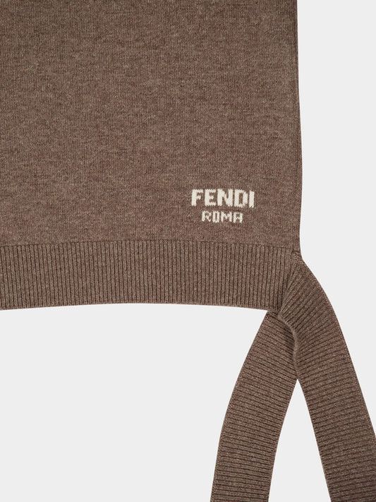 Fendi o1loc1c0426 Dress in Grey Size L / US 10 / IT 46 - 4 Thumbnail