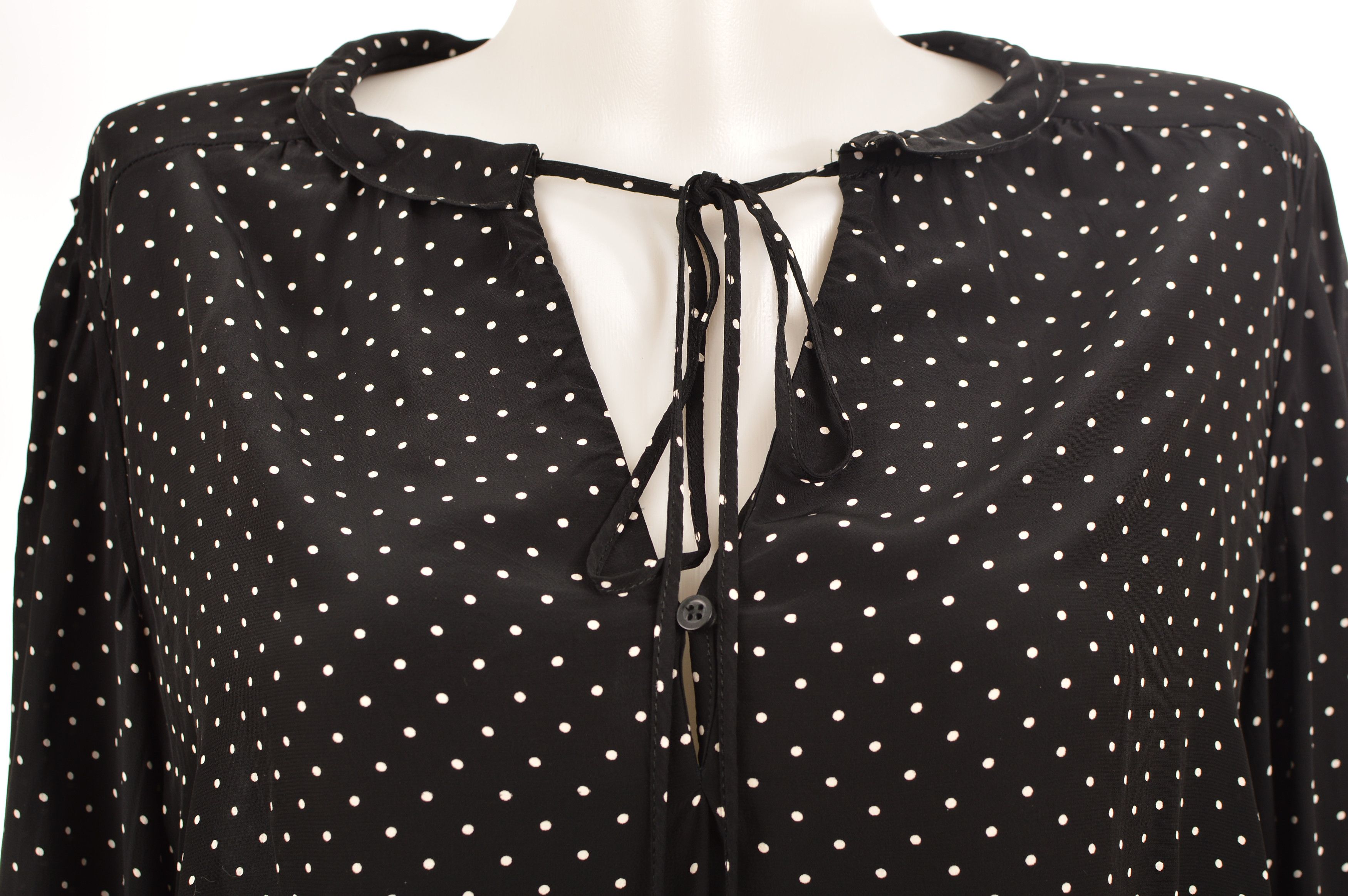 Maje Maje Viscose Polka Dot Blouse Top Shirt Size S / US 4 / IT 40 - 2 Thumbnail