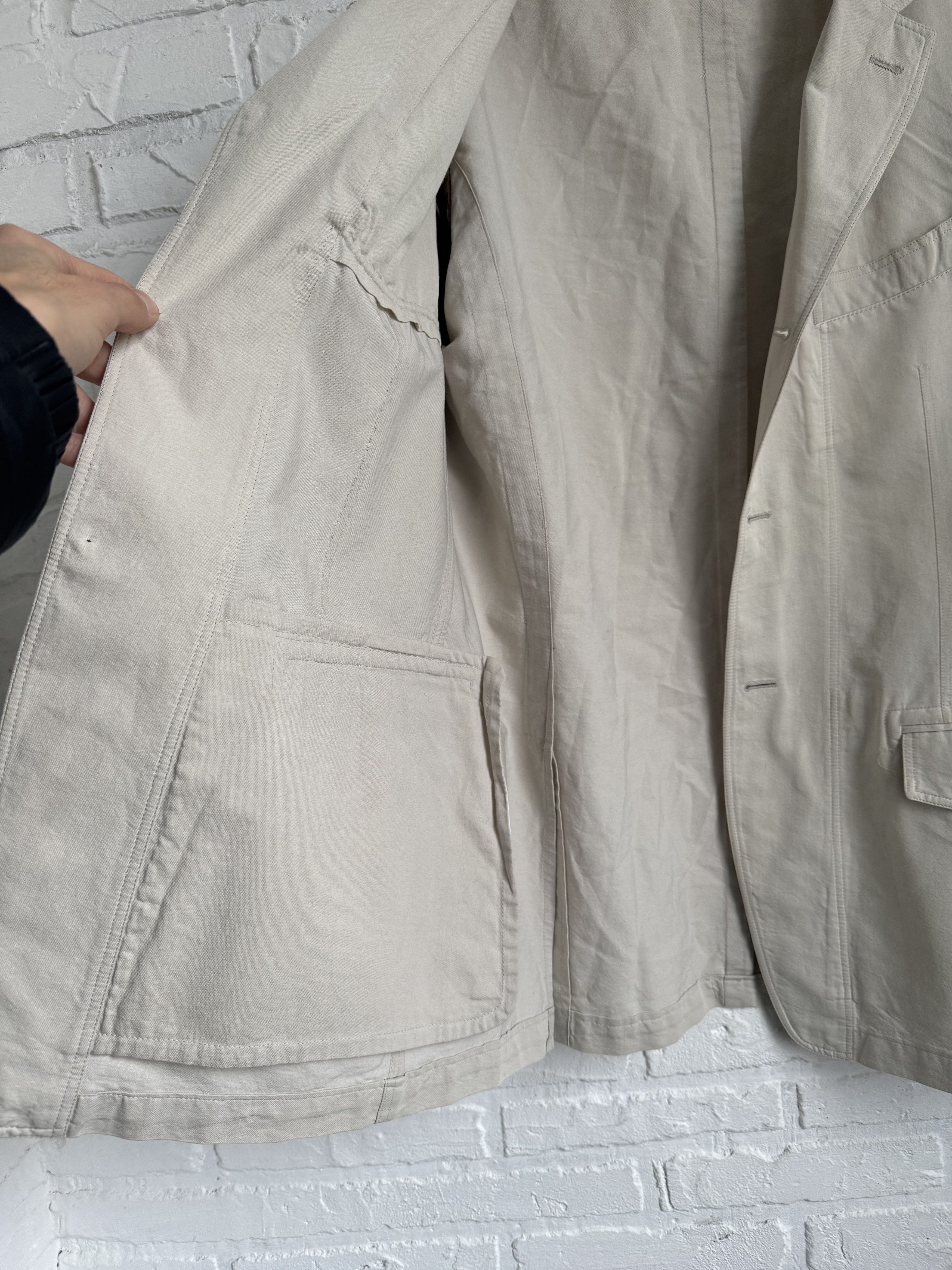 Dries Van Noten Dries Van Noten cotton linen blazer Size US M / EU 48-50 / 2 - 7 Thumbnail