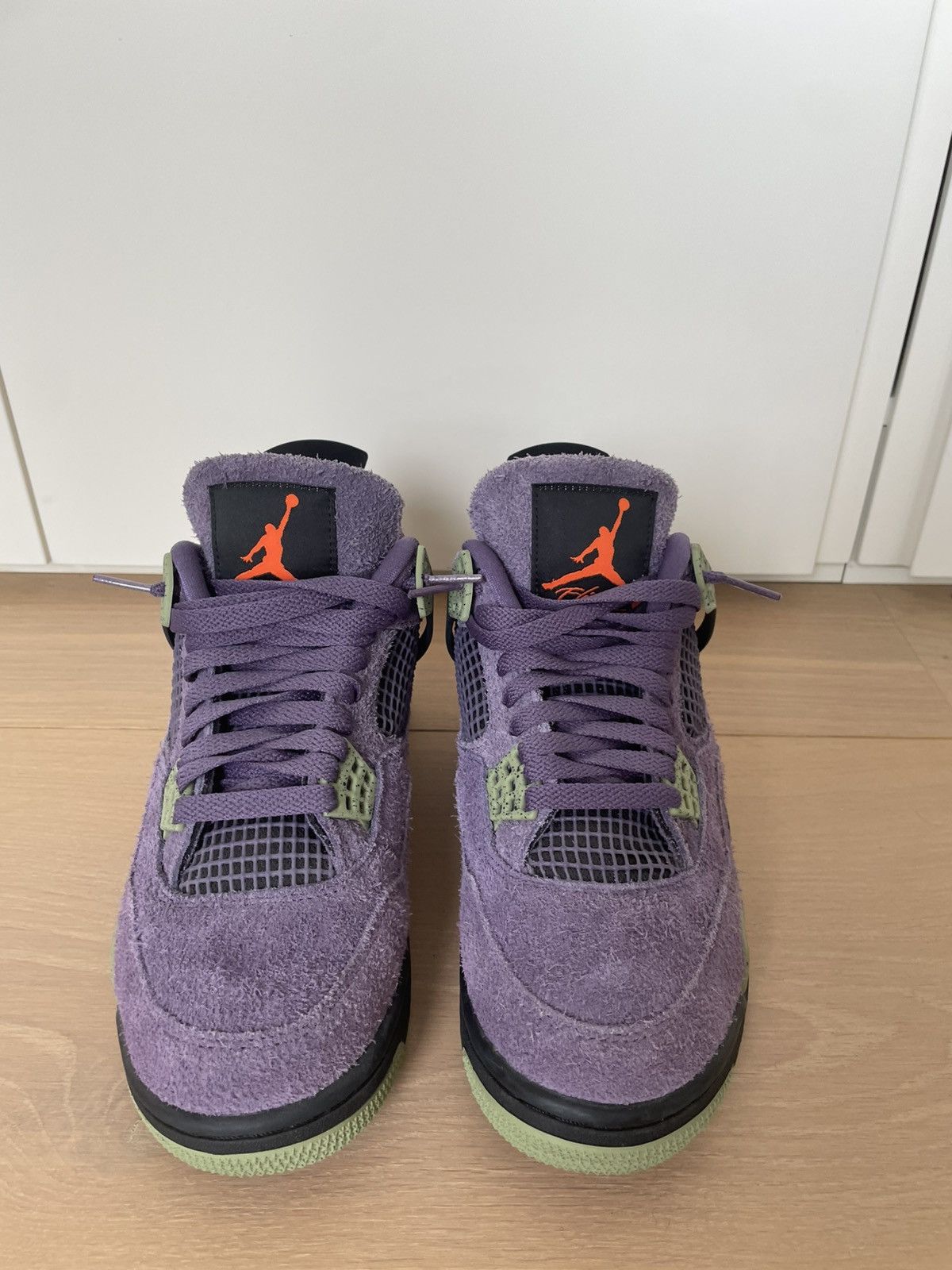 Nike Jordan 4 Retro Canyon Purple Size US 9 / IT 39 - 3 Thumbnail