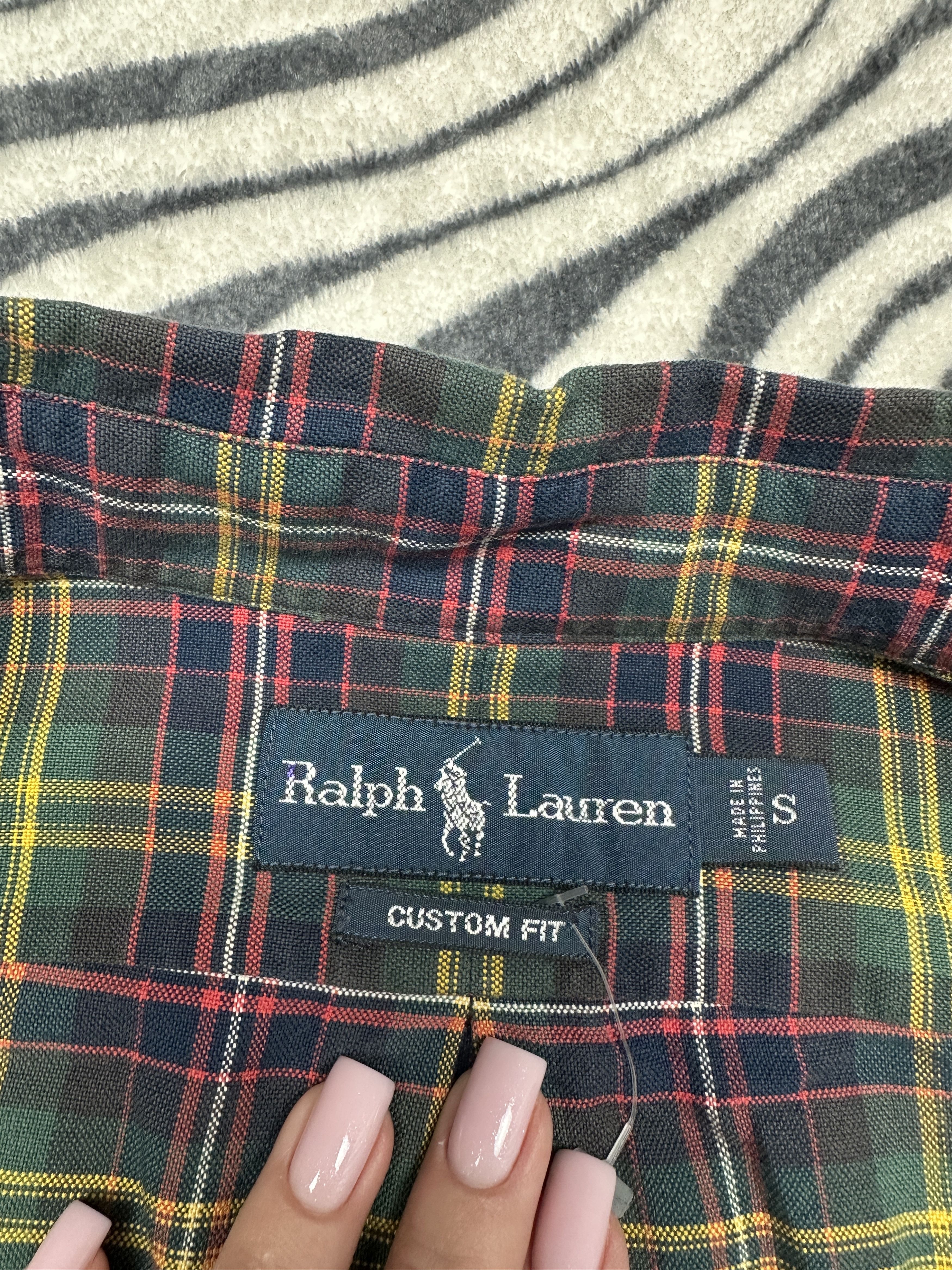 Polo Ralph Lauren Polo Ralph Lauren Mens Long Sleeve Plaid Shirt Size US S / EU 44-46 / 1 - 4 Thumbnail