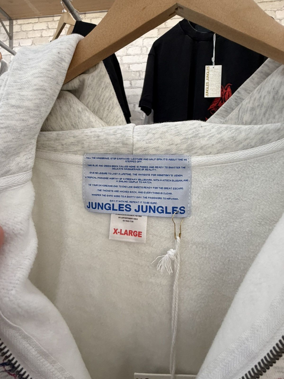 Other Jungles Jungles “ Scribbles “ Zip Up Hoodie Size US XL / EU 56 / 4 - 4 Thumbnail