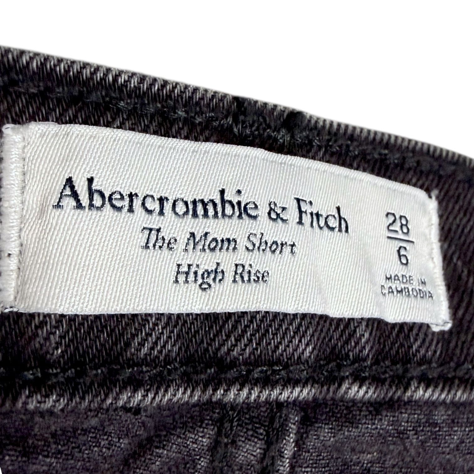 Abercrombie & Fitch Women's Abercrombie & Fitch The Mom Short High Rise - 28 Size 28" / US 6 / IT 42 - 6 Thumbnail