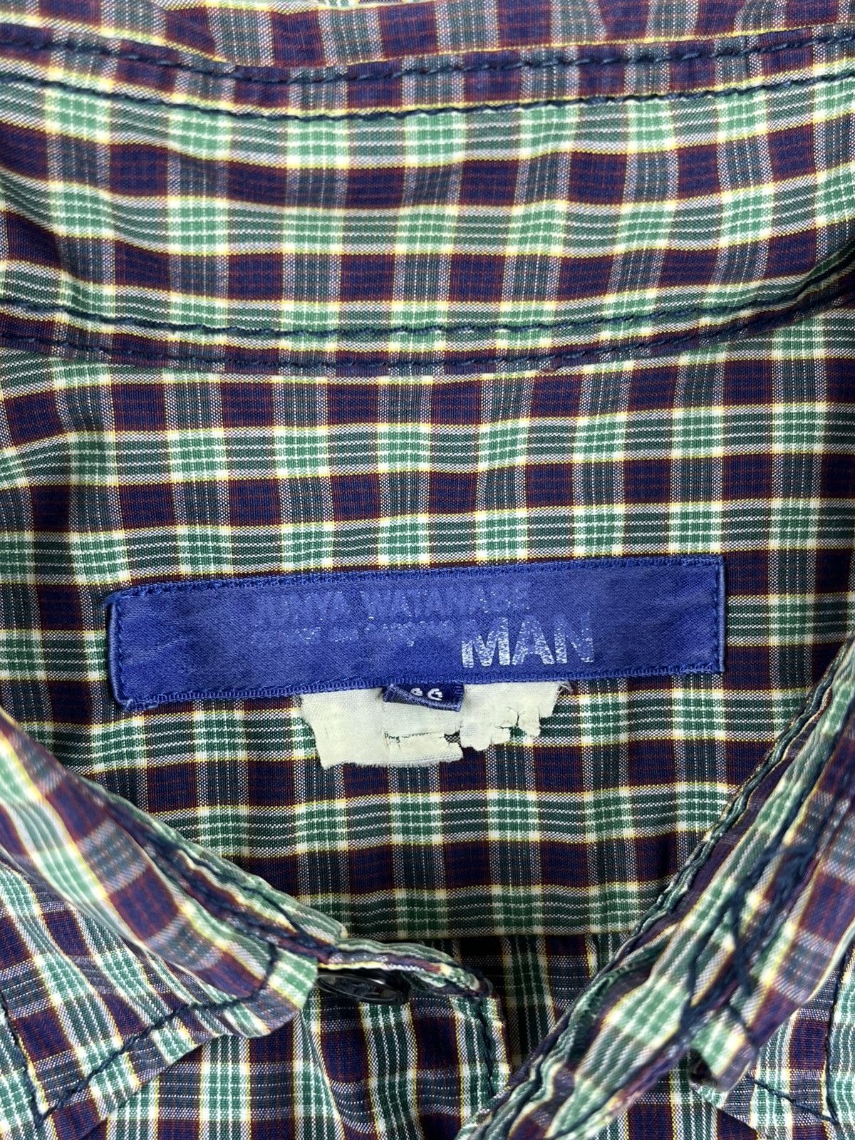 Junya Watanabe SS07 Junya Watanabe 13 Thirteen Number Print Button Up Shirt Size US S / EU 44-46 / 1 - 5 Thumbnail