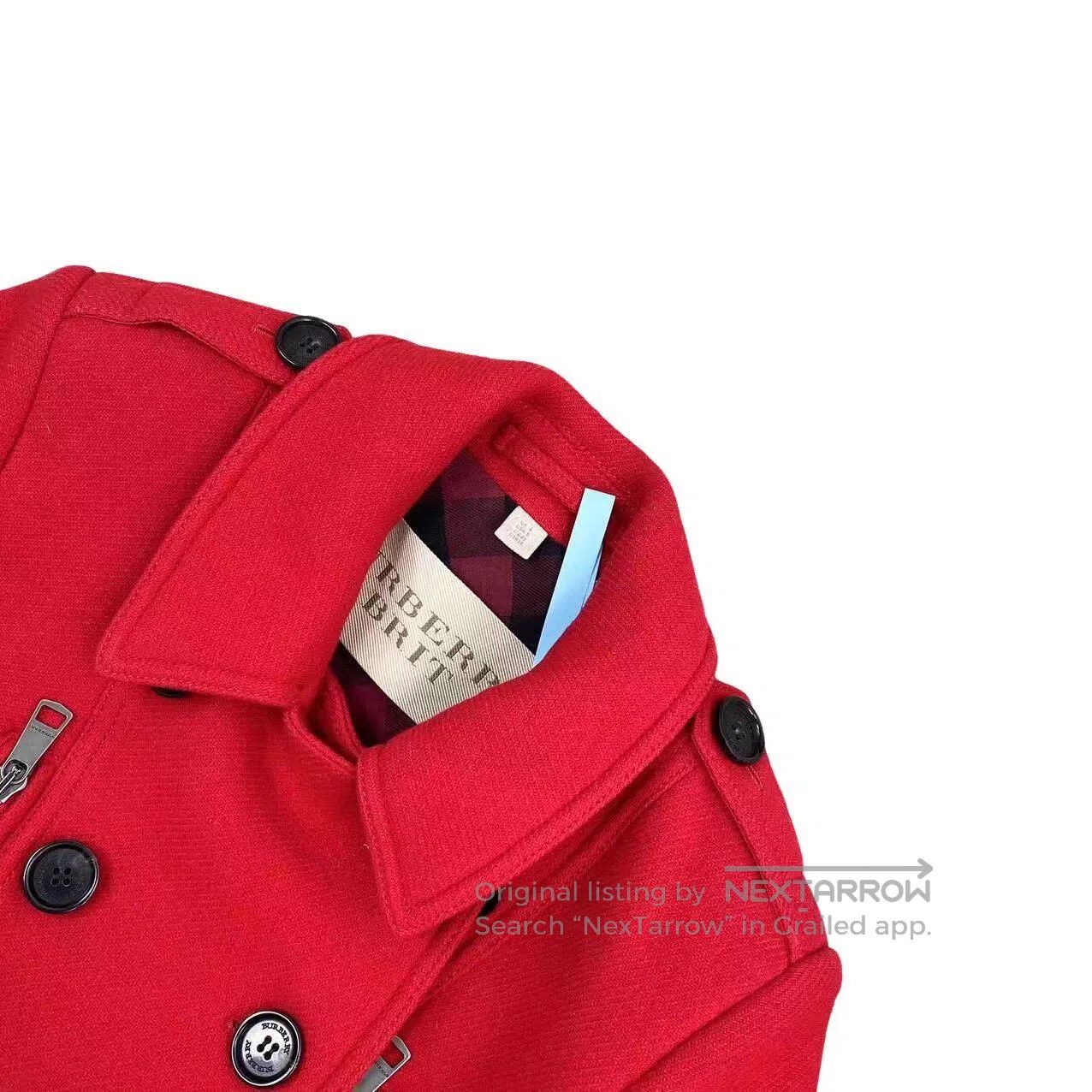 Burberry Burberry Red coat| Size XS / US 0-2 / IT 36-38 - 3 Thumbnail