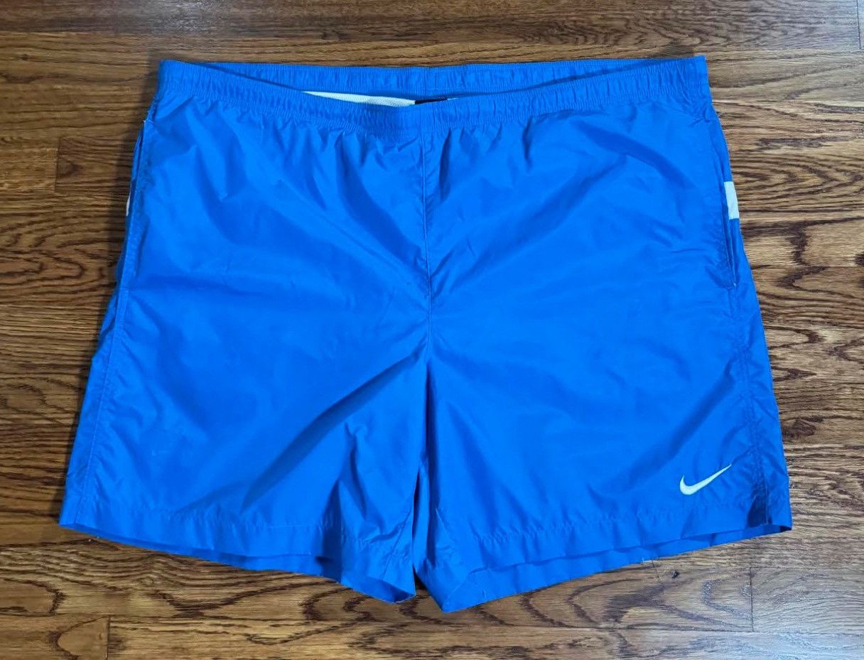 Nike Vintage Nike Spell Out Nylon Shorts (Size XL) Size US 36 / EU 52 - 2 Thumbnail