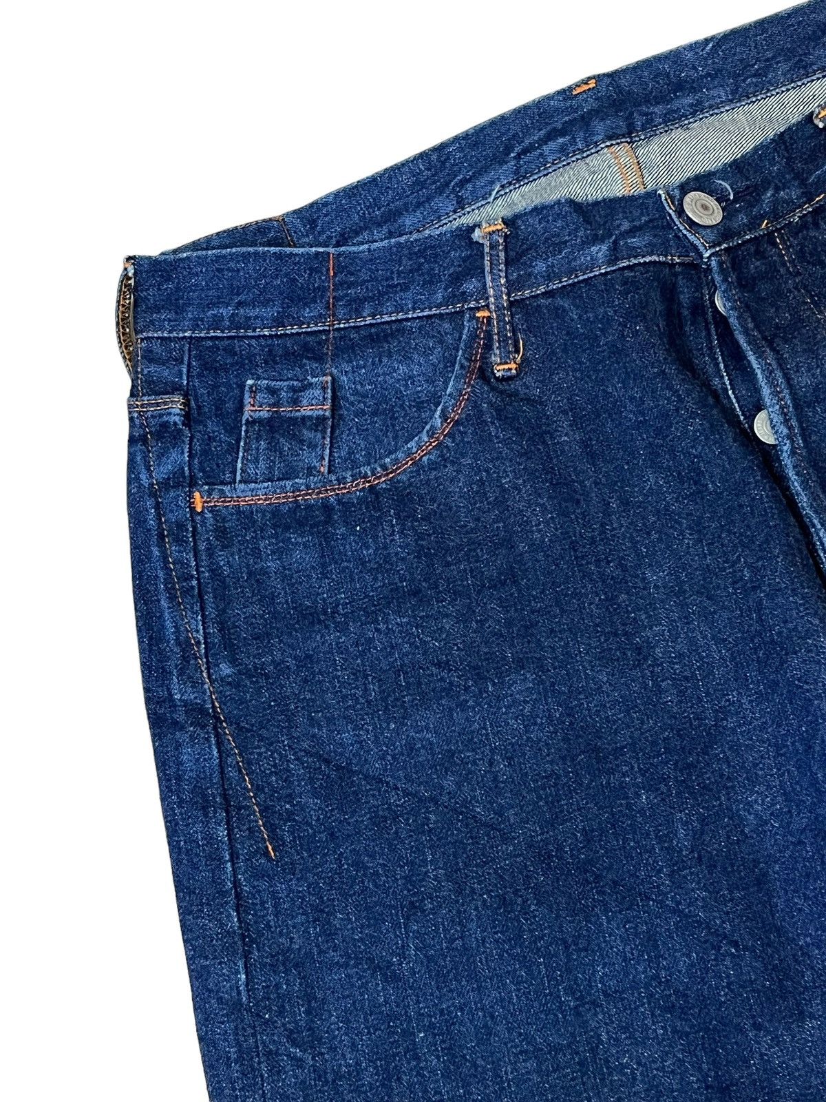 Japanese Brand NICE🔥KATOTOOL PROJECT BY HIROSHI KATO SELVEDGE SHORT JEANS Size US 32 / EU 48 - 6 Thumbnail