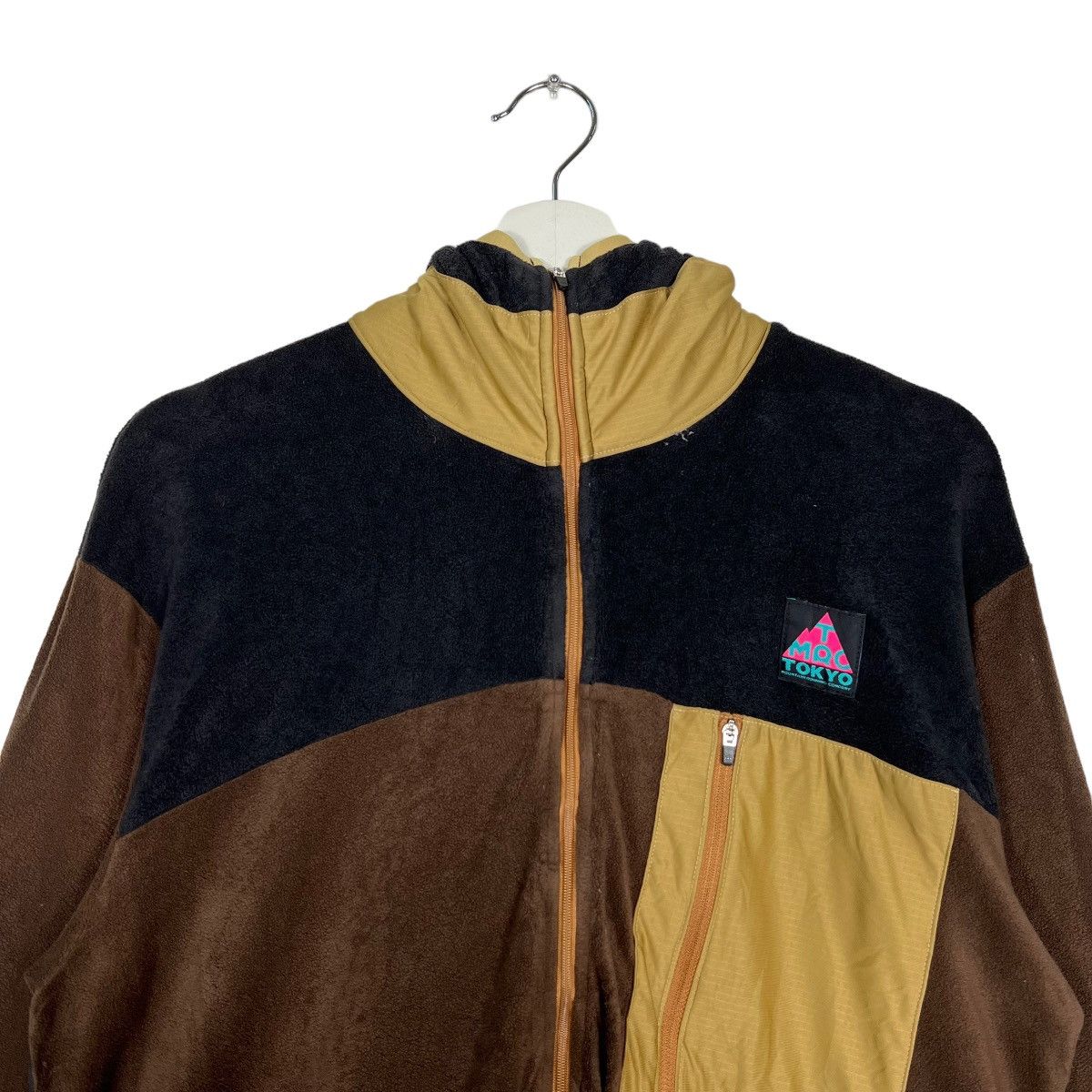 Japanese Brand 🔥 MOUNTAIN RUNNING COMPANY FLEECE HYBRID JACKET MADE IN JPN Size US L / EU 52-54 / 3 - 3 Thumbnail
