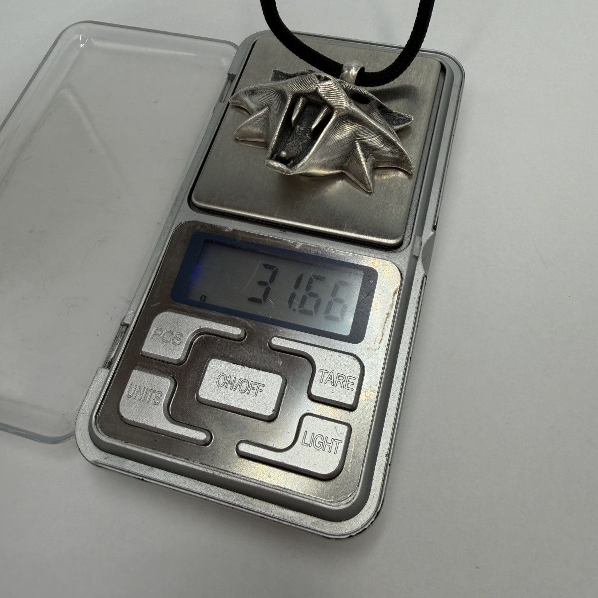 Sterling Silver Vintage 925 Sterling Silver Fantasy Cat Pendant Necklace 34g Size ONE SIZE - 3 Thumbnail